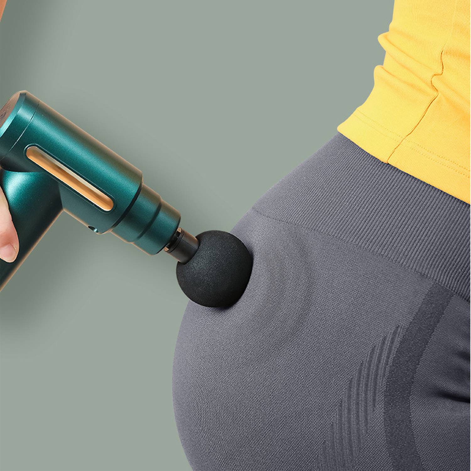 4 Heads Ultra Quiet Mini Massage Gun 2