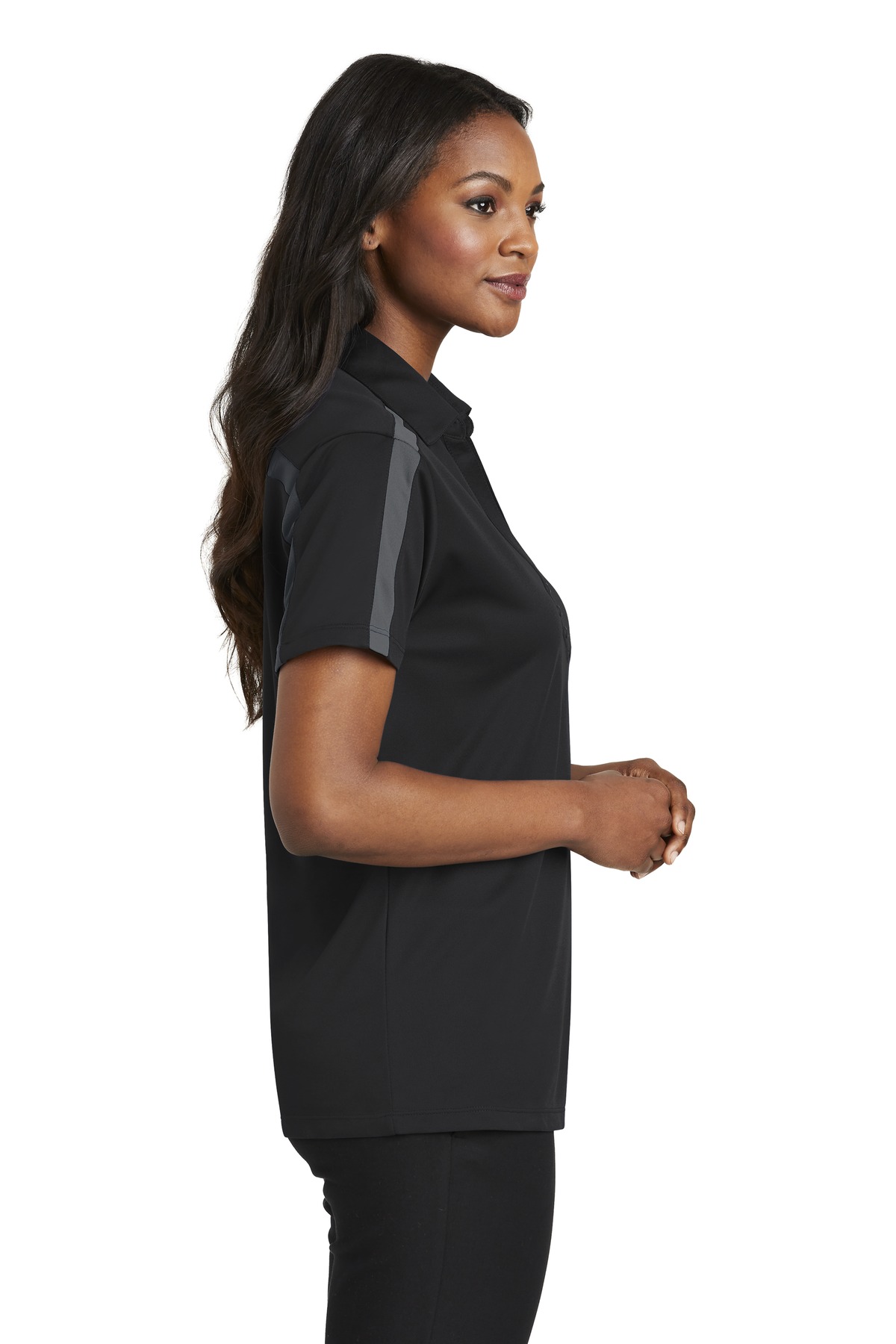 Women's Silk Touch Performance Colorblock Stripe Polo