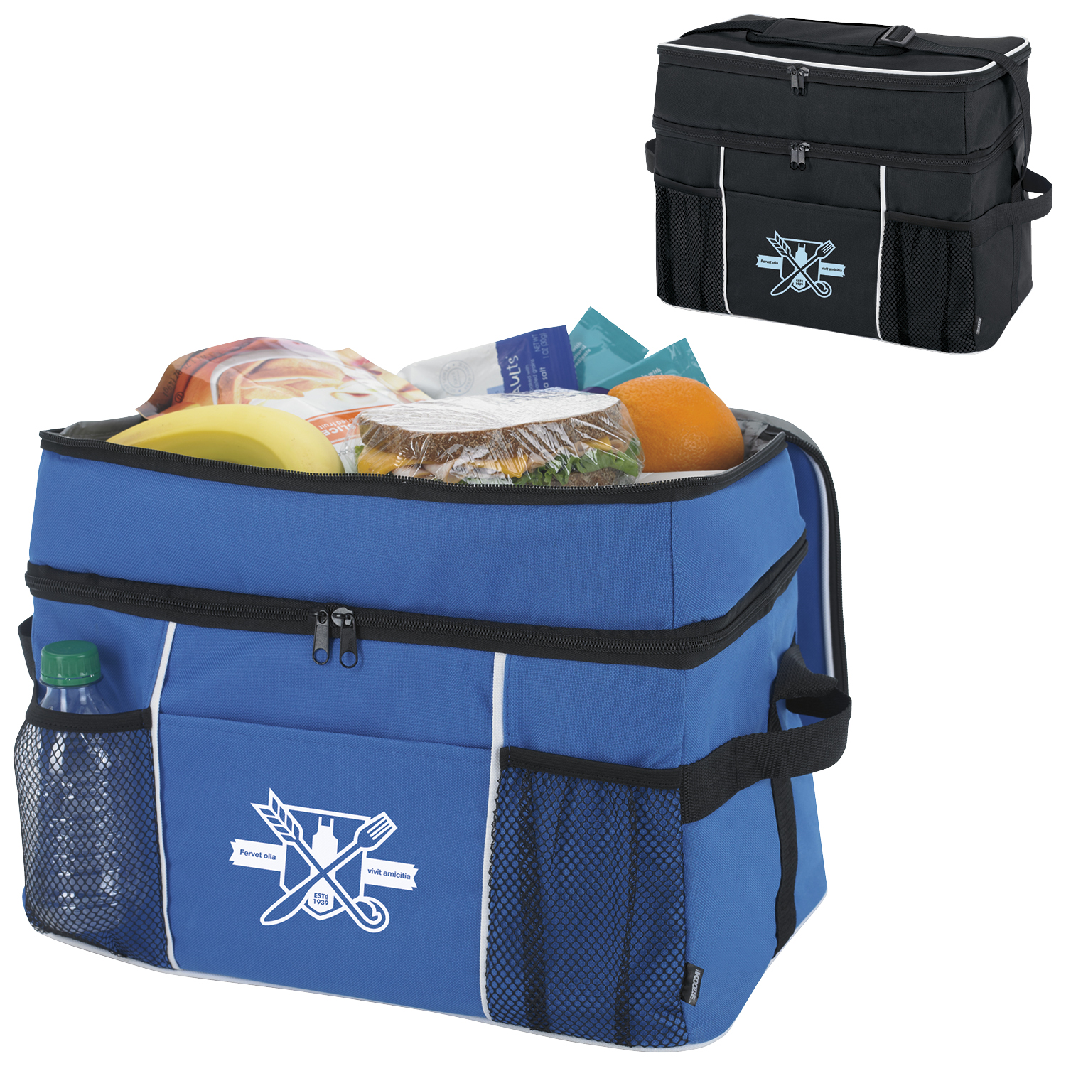 Double-Compartment 30-Can Cooler
