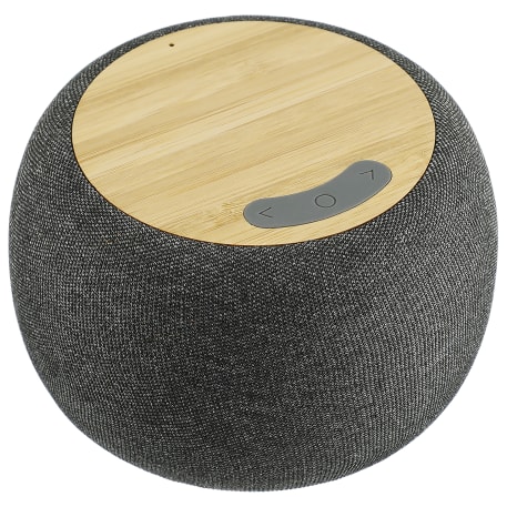 Garm Fabric & Bamboo Speaker with Wireless Chargin 6