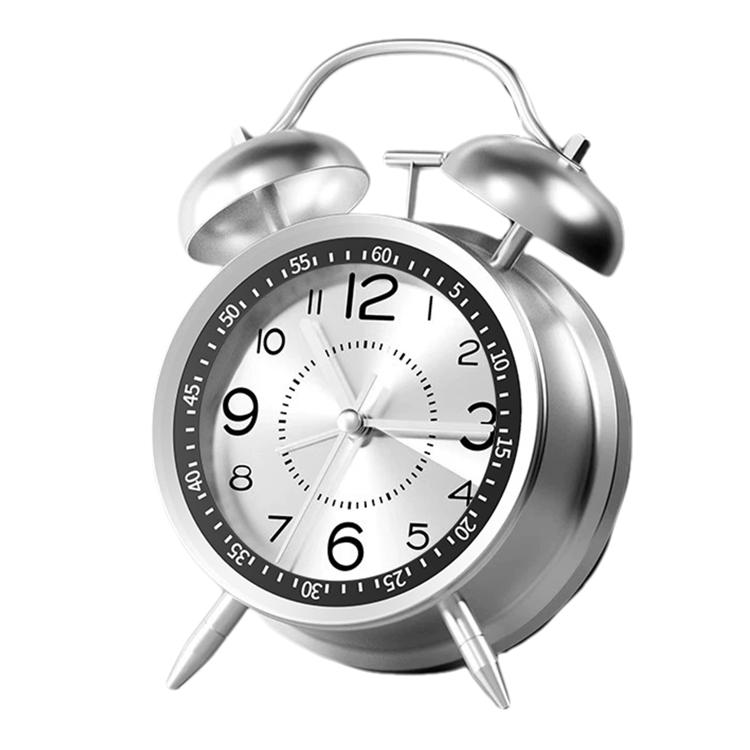 Metal Mechanical Bell Alarm Clock 2