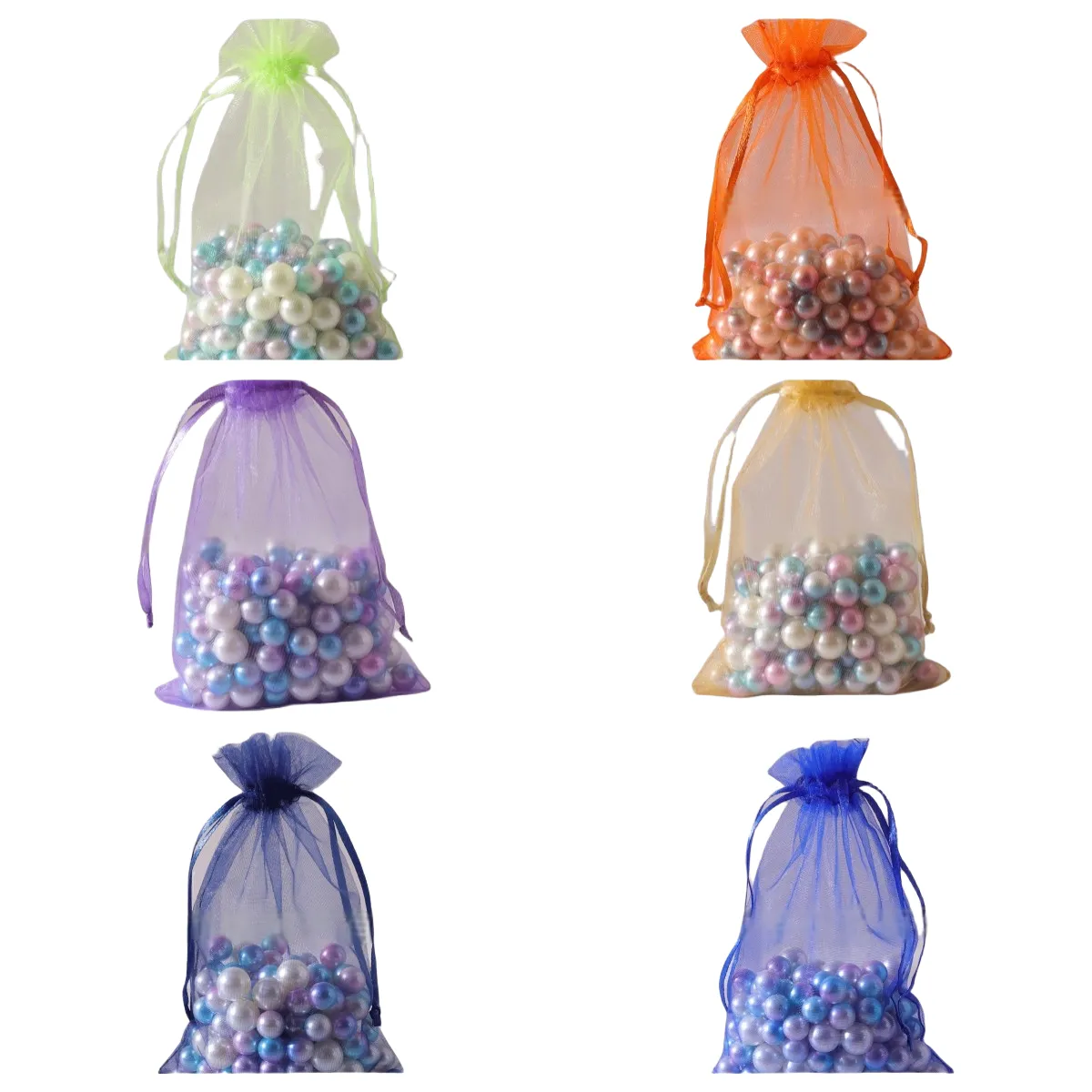 Drawstring Organza Jewelry/Candy/Mesh Gift Bags 4