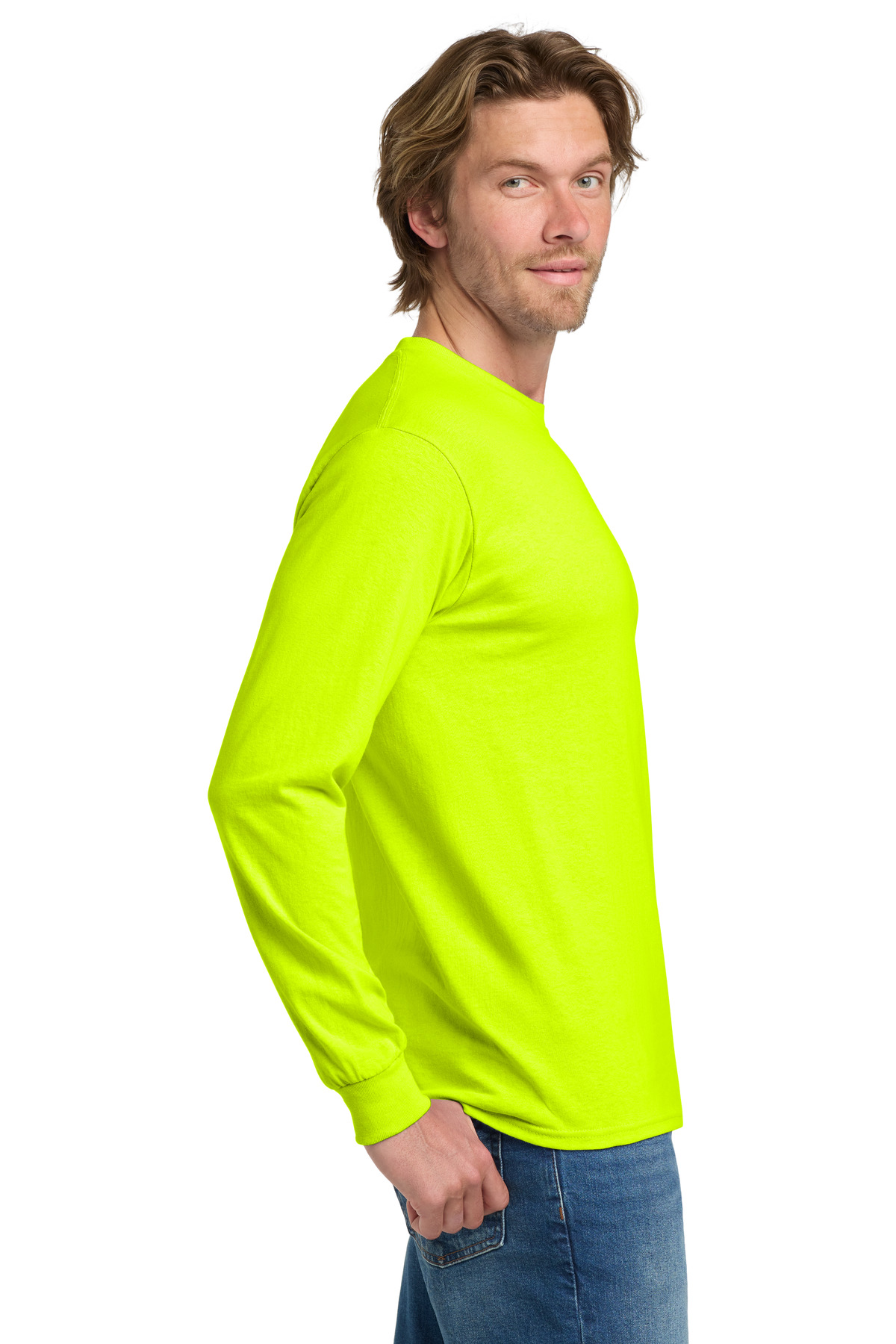 Gildan - Heavy Cotton 100% Cotton Long Sleeve T-Shirt. 5400 187