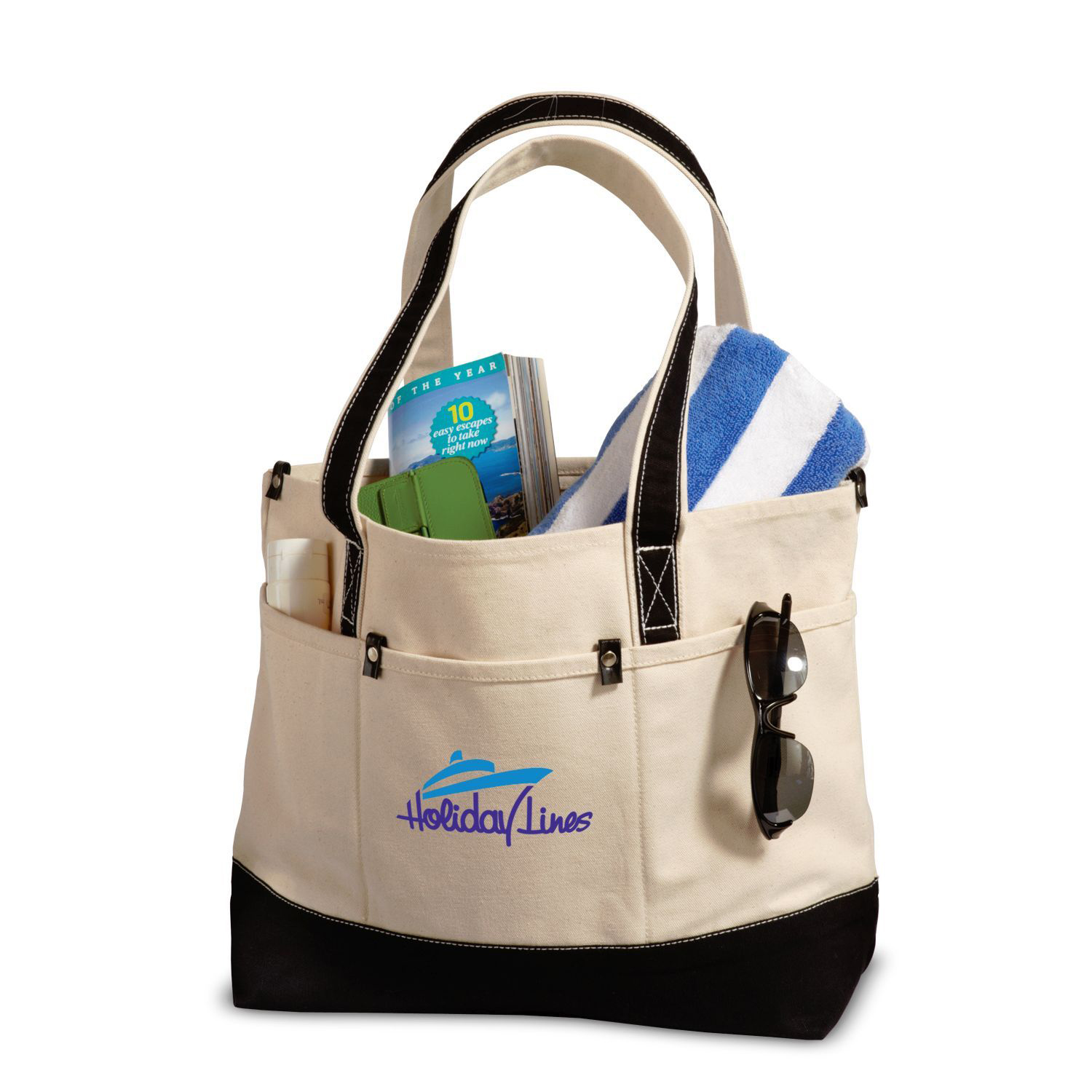 Bar Harbor Tote, custom tote bag with logo imprint 7