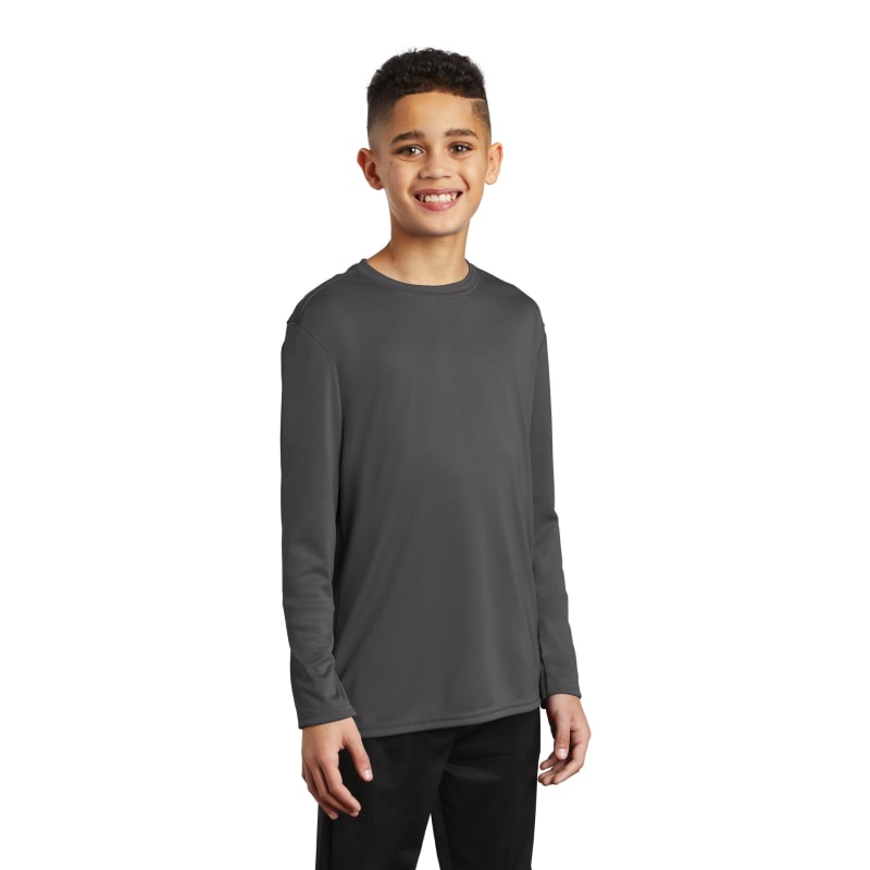 Port & Company Youth Long Sleeve Performance Tee 3