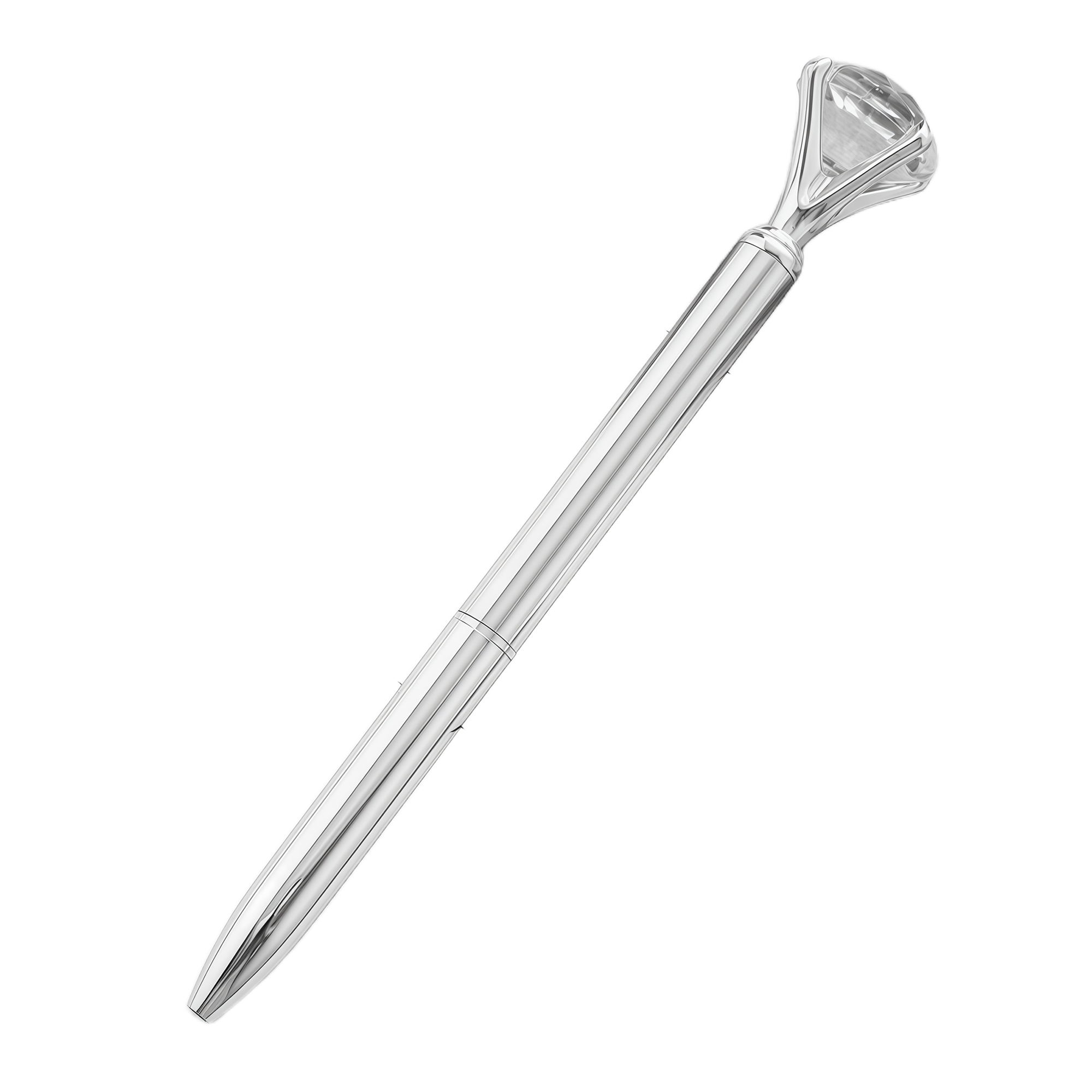 Creative Diamond Plastic Ballpoint Pen - Neutral Ad Gift 3