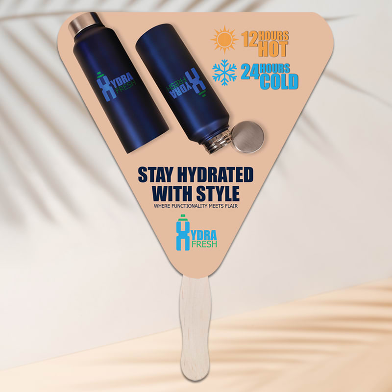 Triangle Hand Fans 2