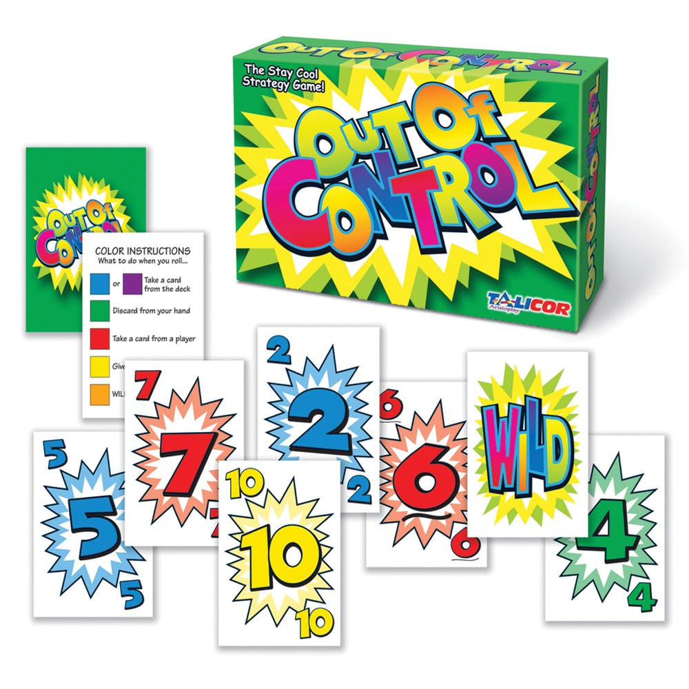 Out of Control Card Games - Ages 8+ 24 Games 2