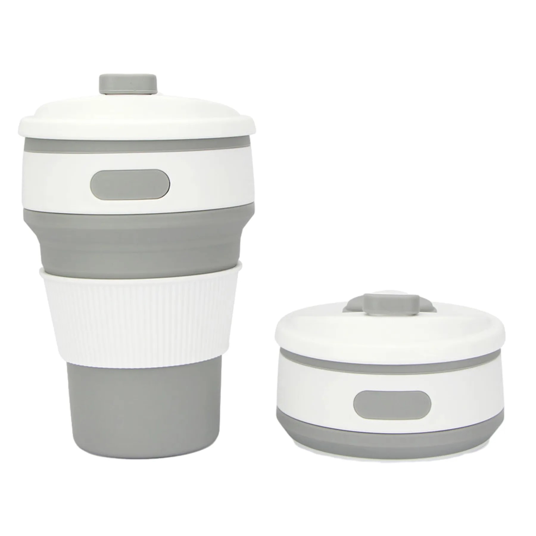 11.8Oz Silicone Folding Water Bottle 5