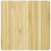 FSC® 100% Bamboo Wireless Charge Pad w/Dual Output 63