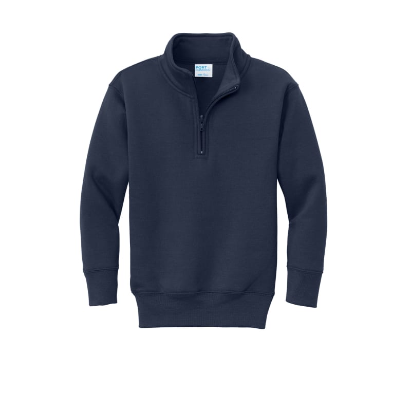 Port & Company Youth Core Fleece 1/4-Zip Pullover Sweatshirt 32