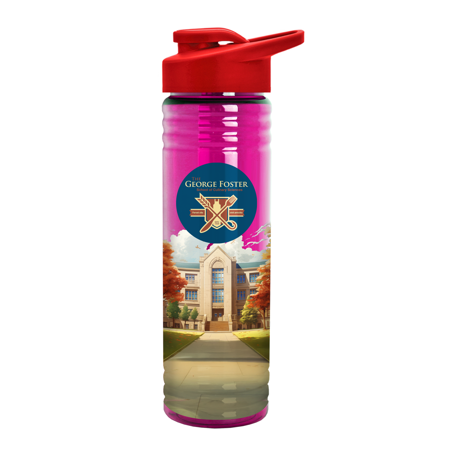Garyline® Slim Fit Bottle with Drink-Thru Lid - 24 oz. 156