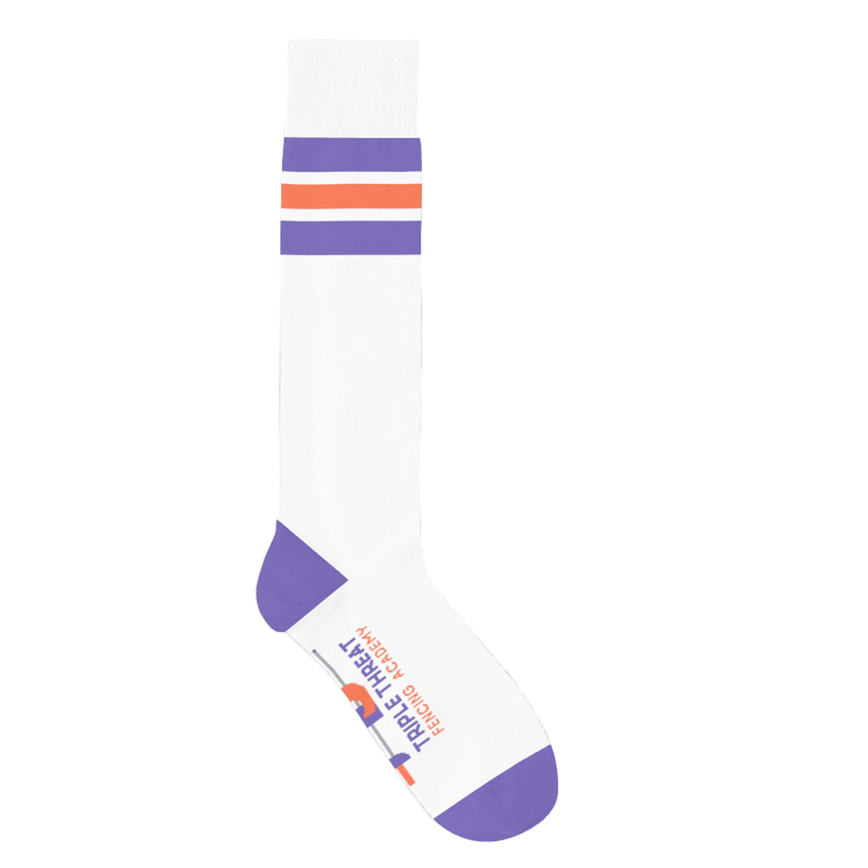 Custom Fencing Socks - Personalized Support for Fencers - American Made 1