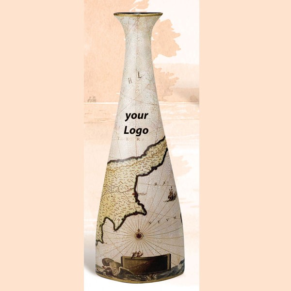 Nautical Sea Map Ceramic Vase 2
