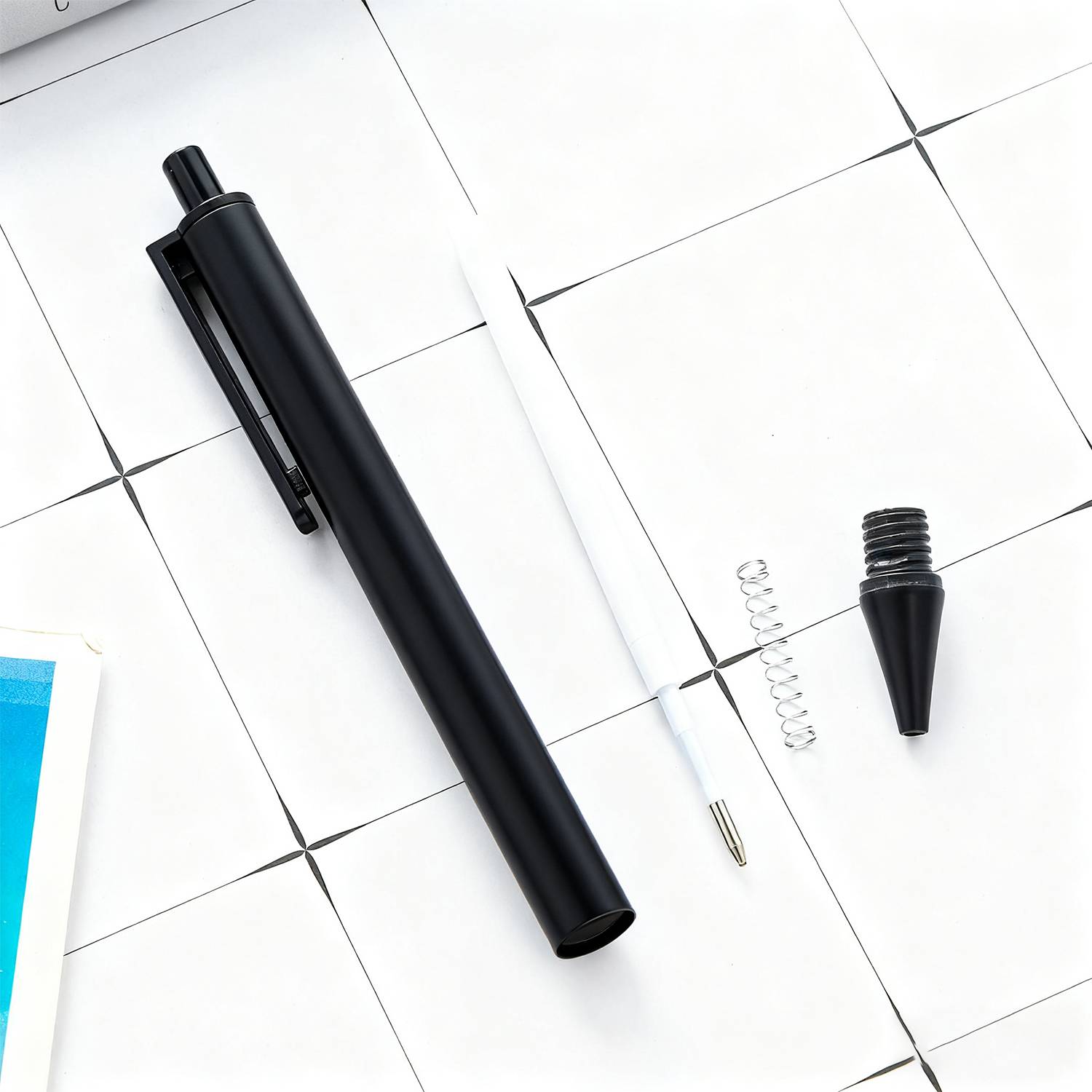 Retractable Metal Ballpoint Pen 4