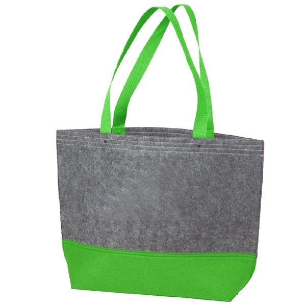 Medium Felt Tote Bag, custom tote bag with logo imprint 7