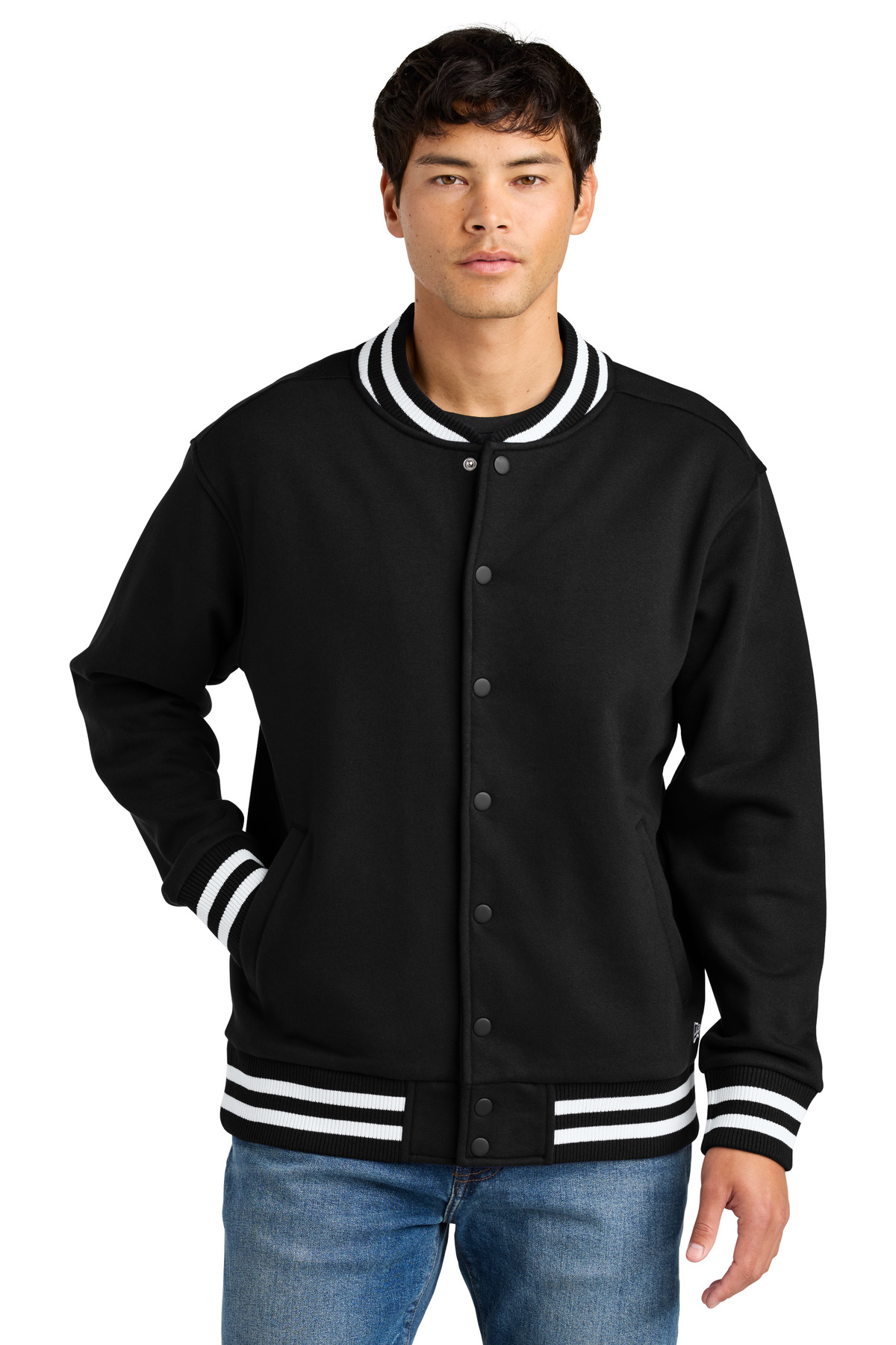 New Era Varsity Heavyweight Fleece Jacket NEA560 8
