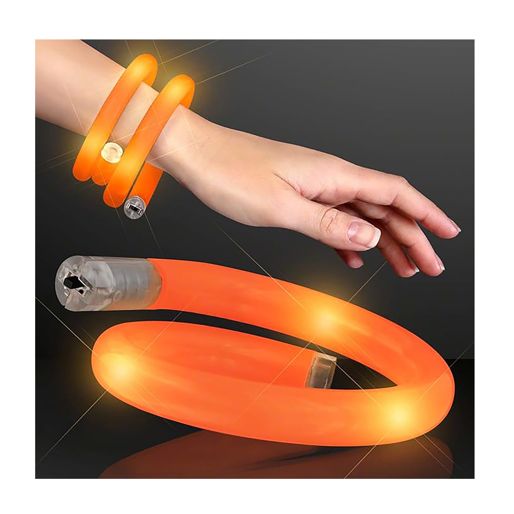 Flashing LED Tube Bracelet 4