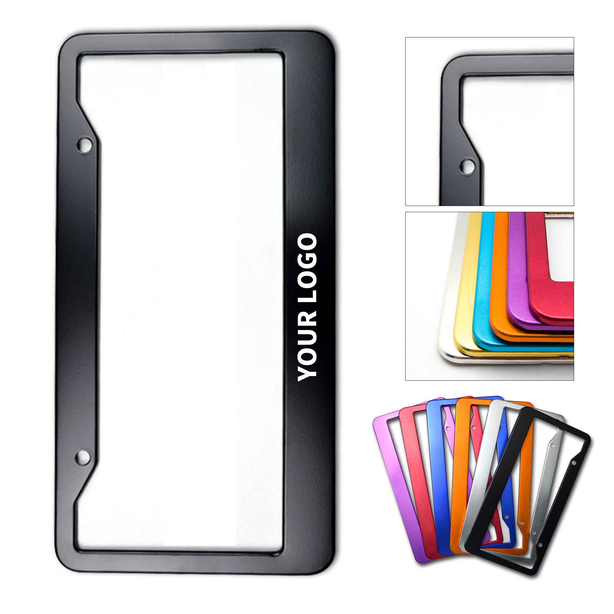 Aluminum Alloy License Plate Frame Retaining Clip 2