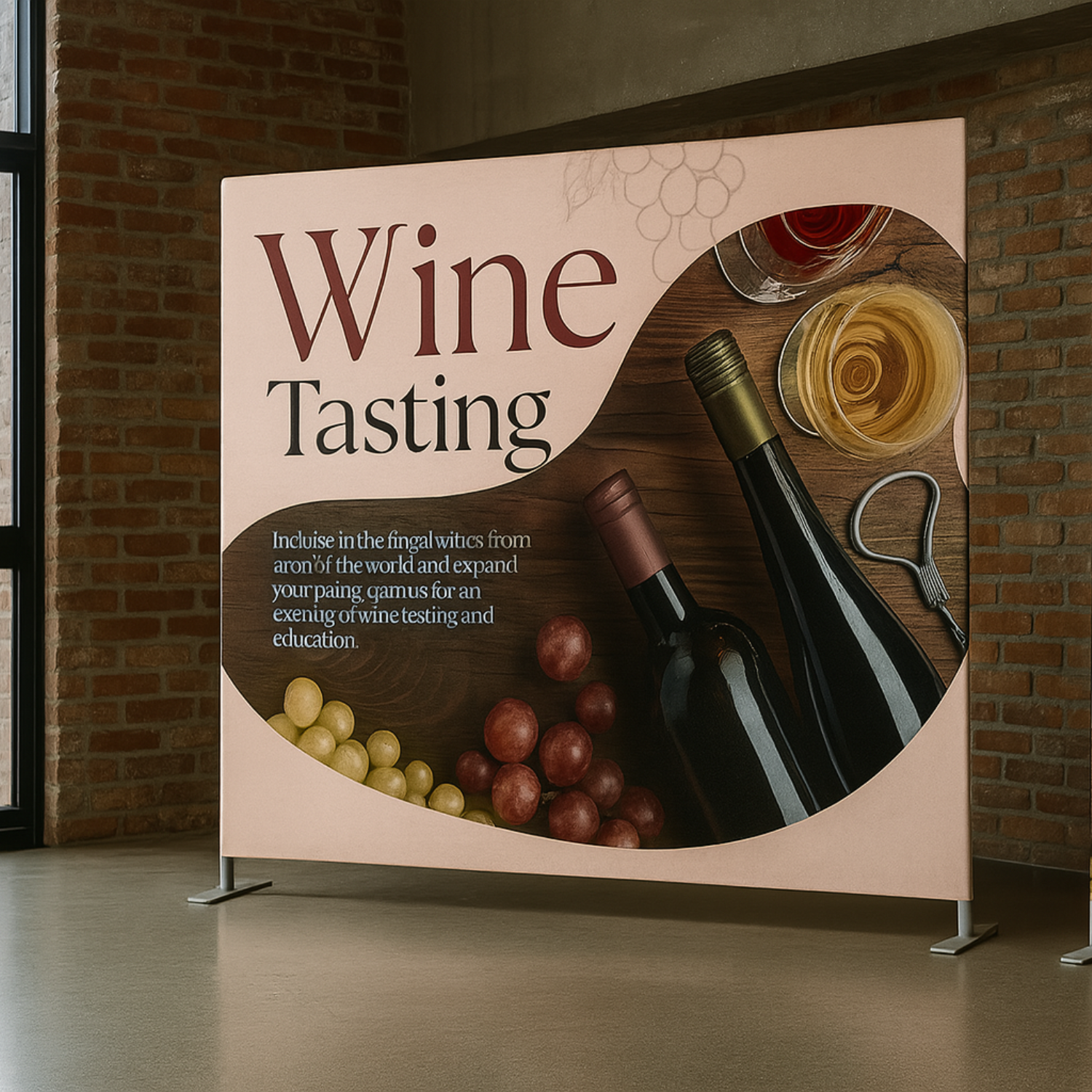 10' Flexi-Tube Display, Single-Sided 6