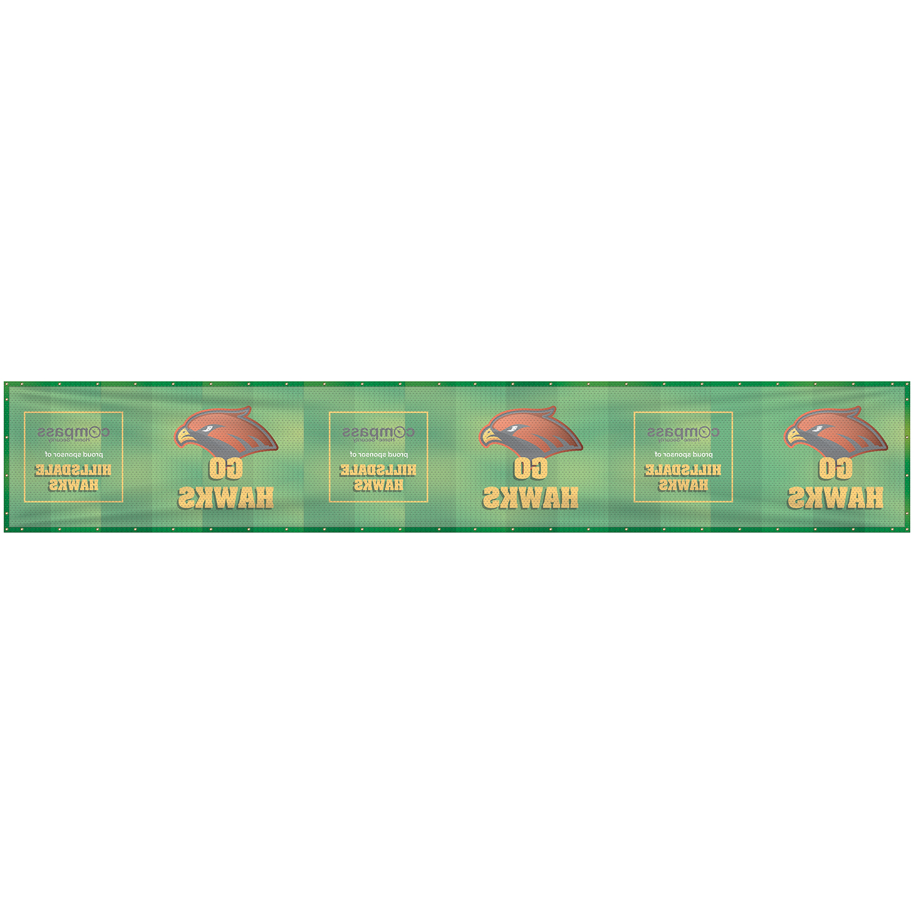 4' x 24' Polyester Mesh Banner 2