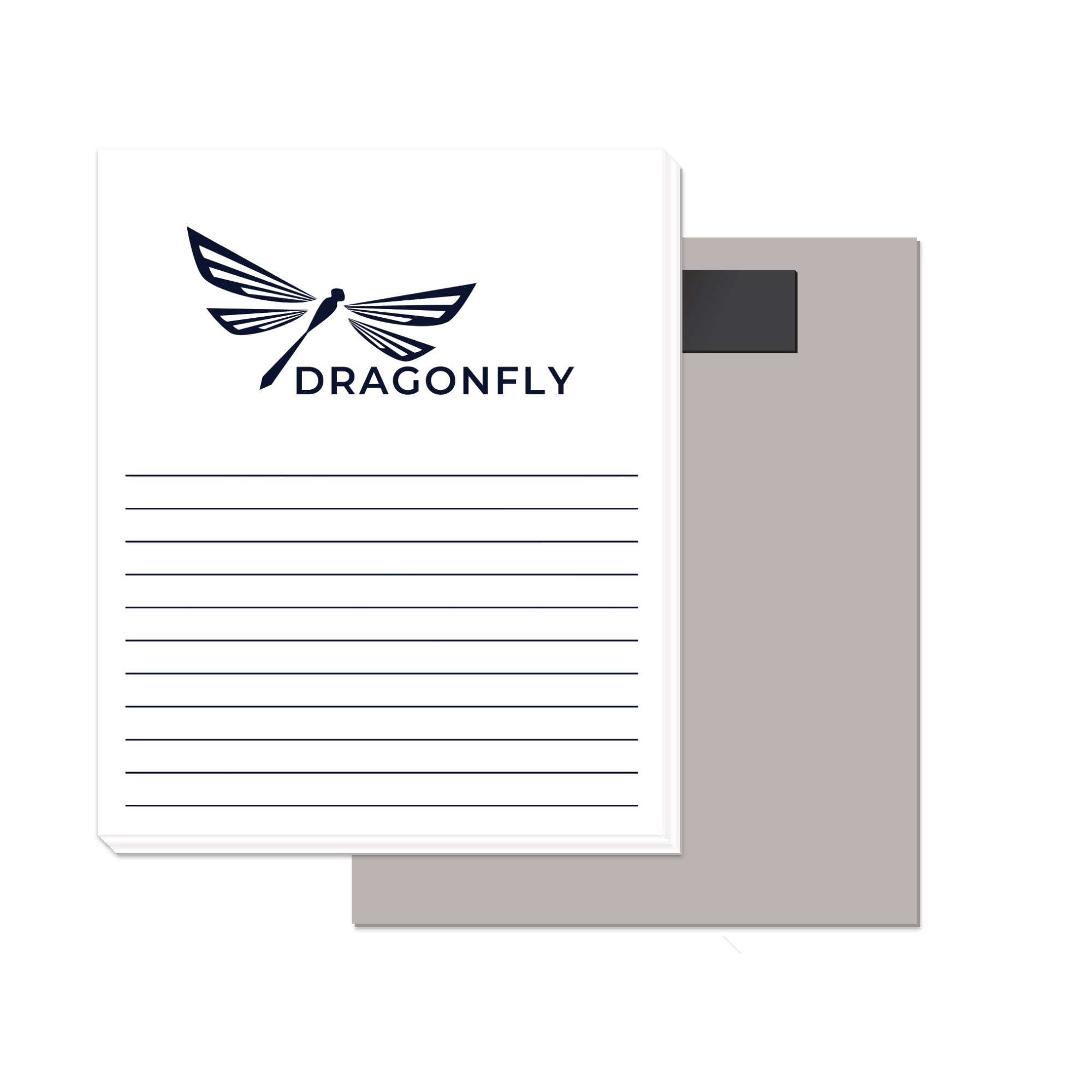 50 Page Magnetic Note-Pads with 1 Custom Colour Imprint (3.5"x4.25") 1