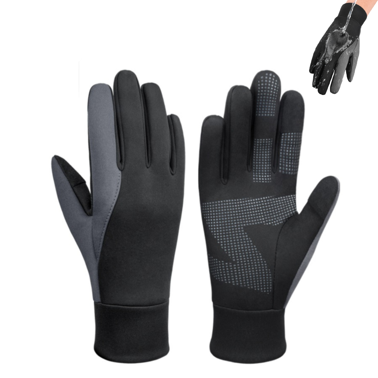 Outdoor Cycling Non Slip Warm Touchscreen Gloves 3