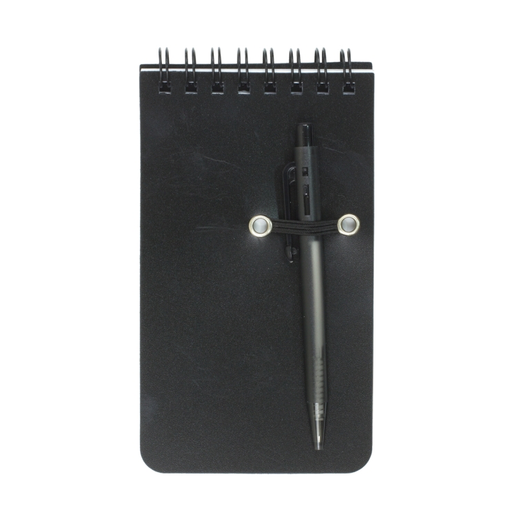 Pocket Sized Spiral Jotter Notepad Notebook with Pen 2