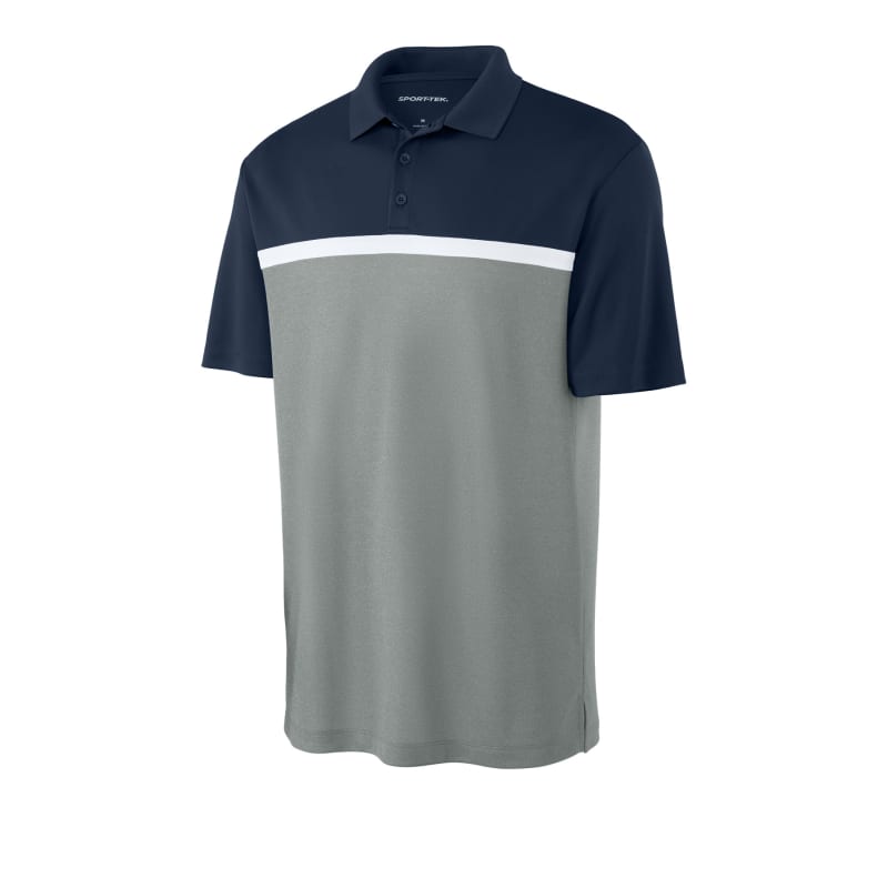 Sport-Tek UV Micropique Colorblock Polo 8