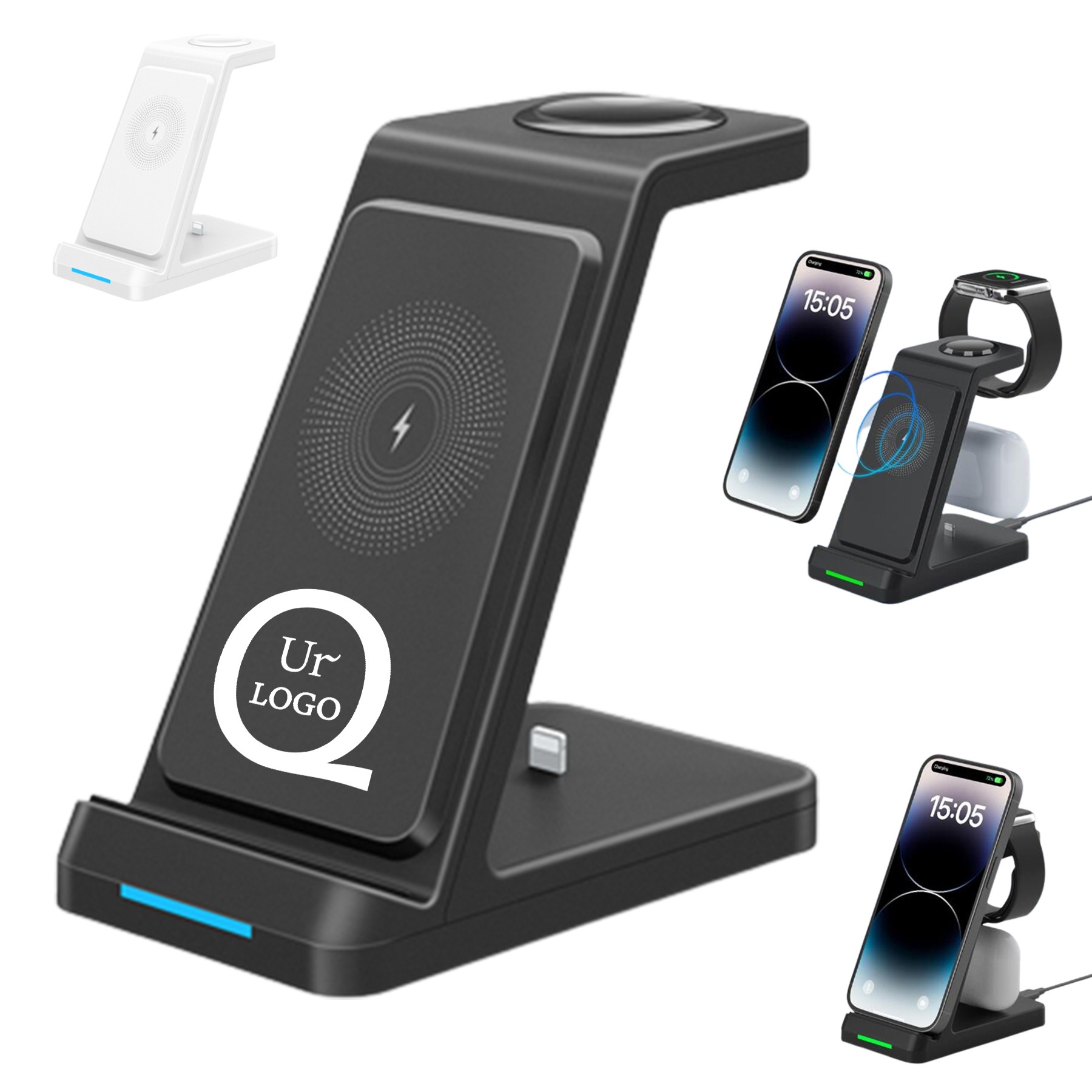 Desktop Vertical Wireless Charging