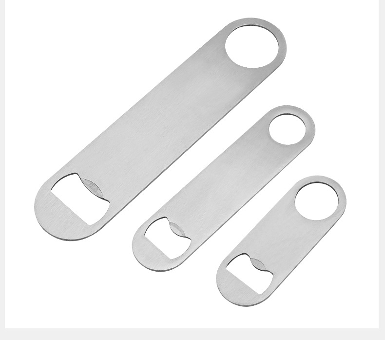 Stainless Steel Flat Bottle Opener 7