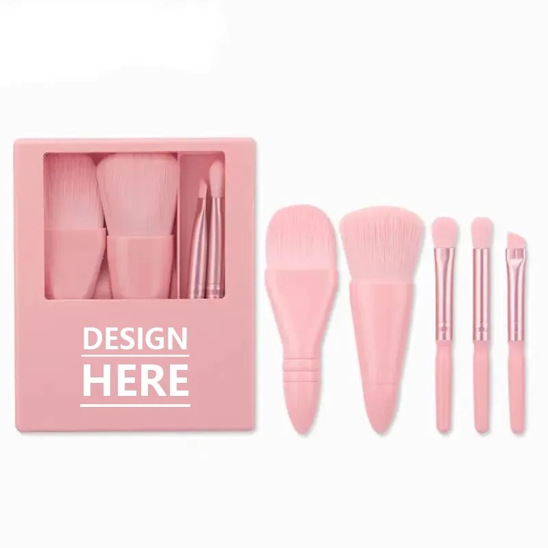 Travel Makeup Brush Kit 6