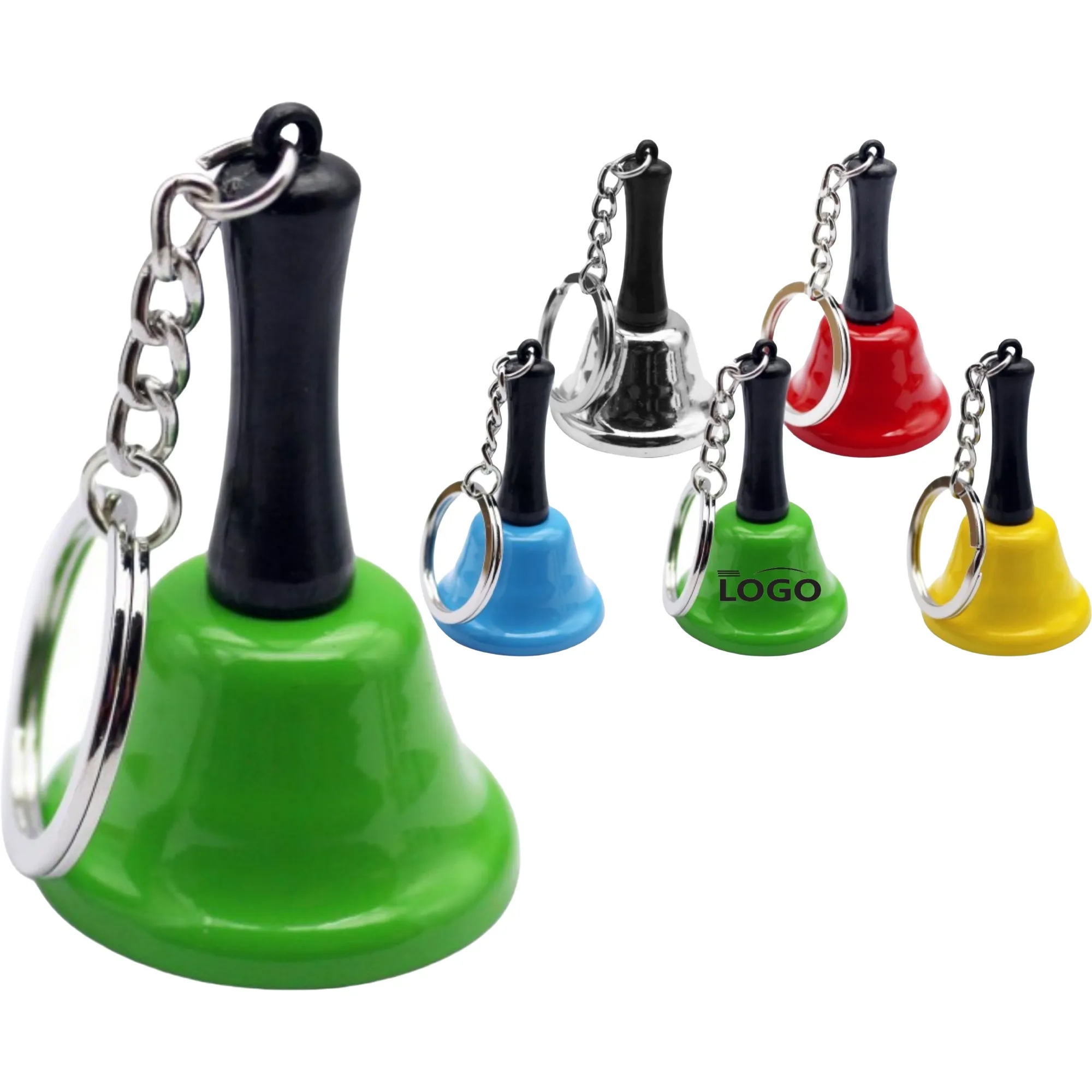 Mini Metal Dinner Bell Keychain MOQ20 3