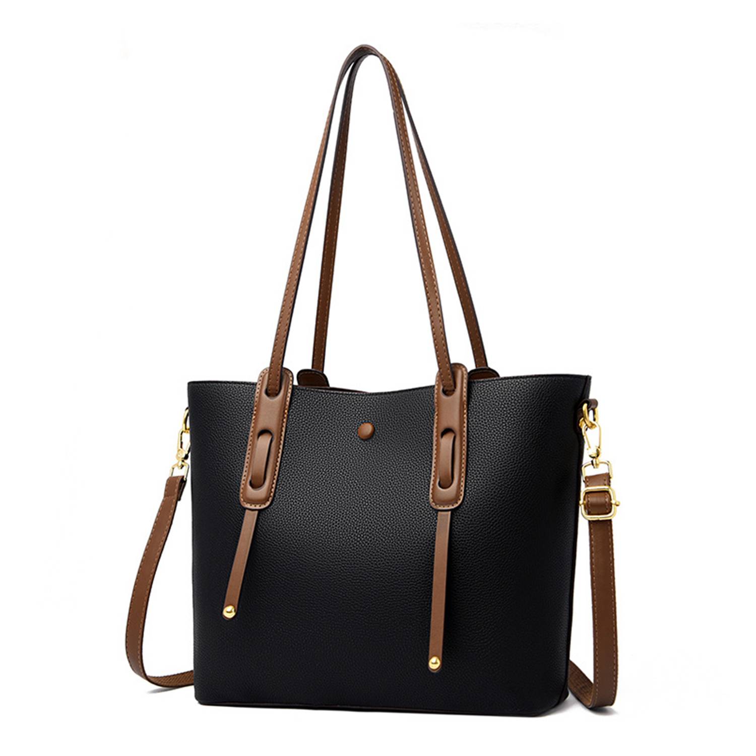 PU Leather Women Purses and Handbags Tote Shoulder Bag 5