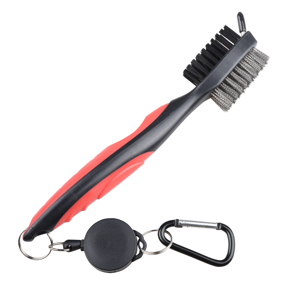 Plastic Ball Club Steel Wool Cleaning Brush 6