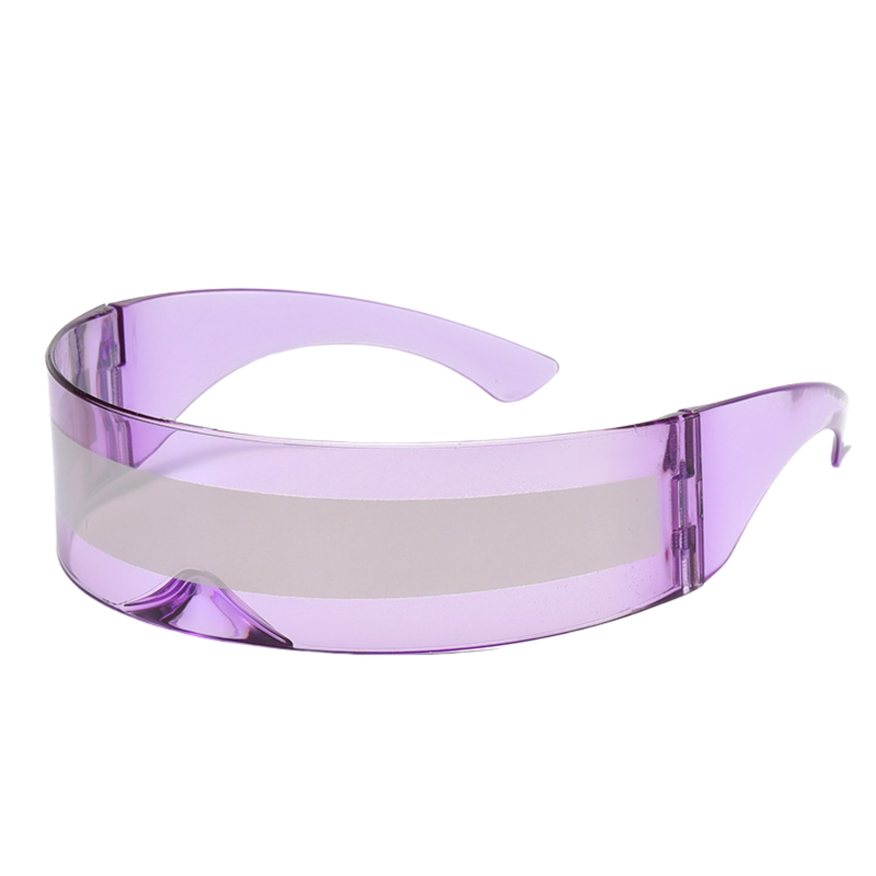 Monoblock Shield Mirrored Sunglasses 6