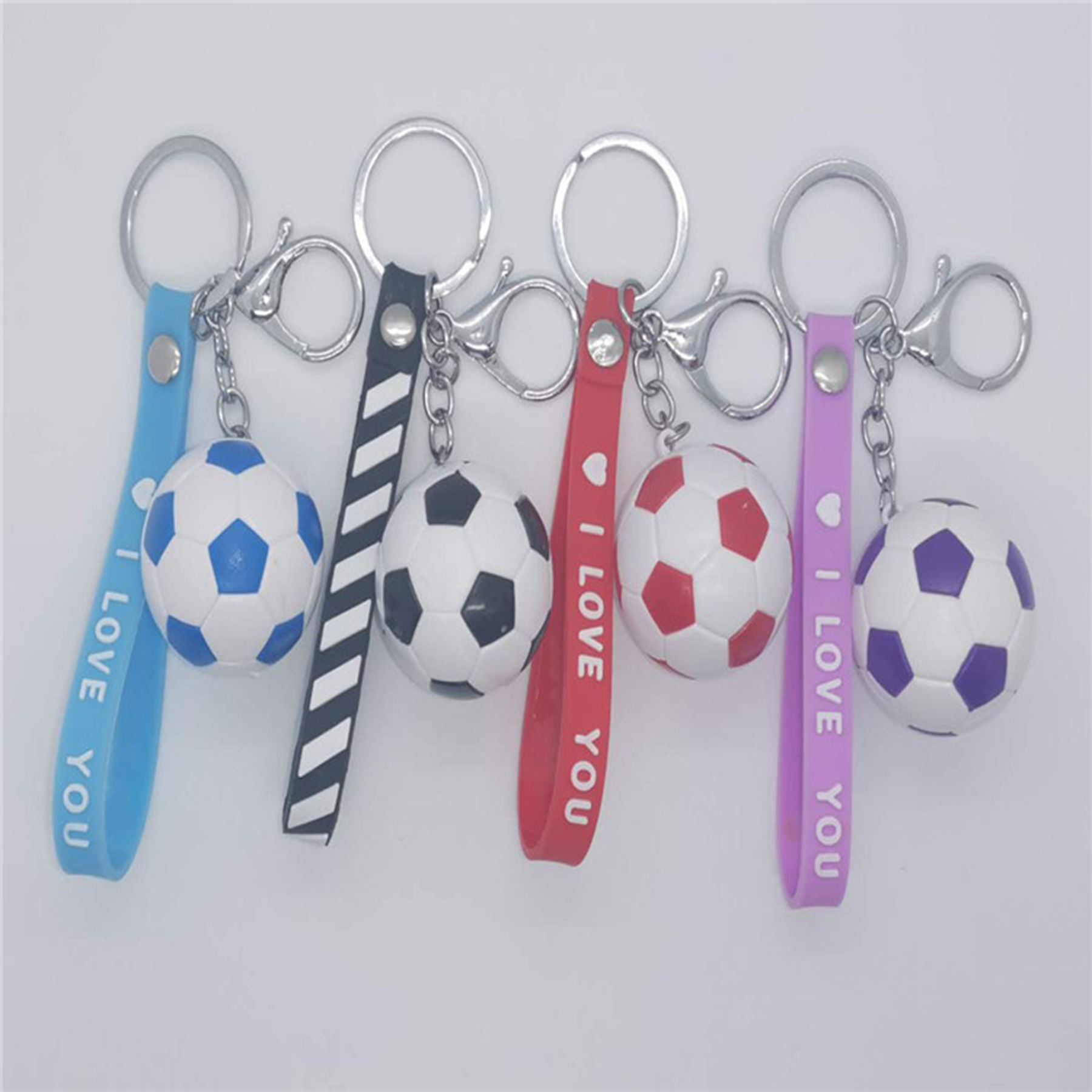 Soccer Ball Keychain 2