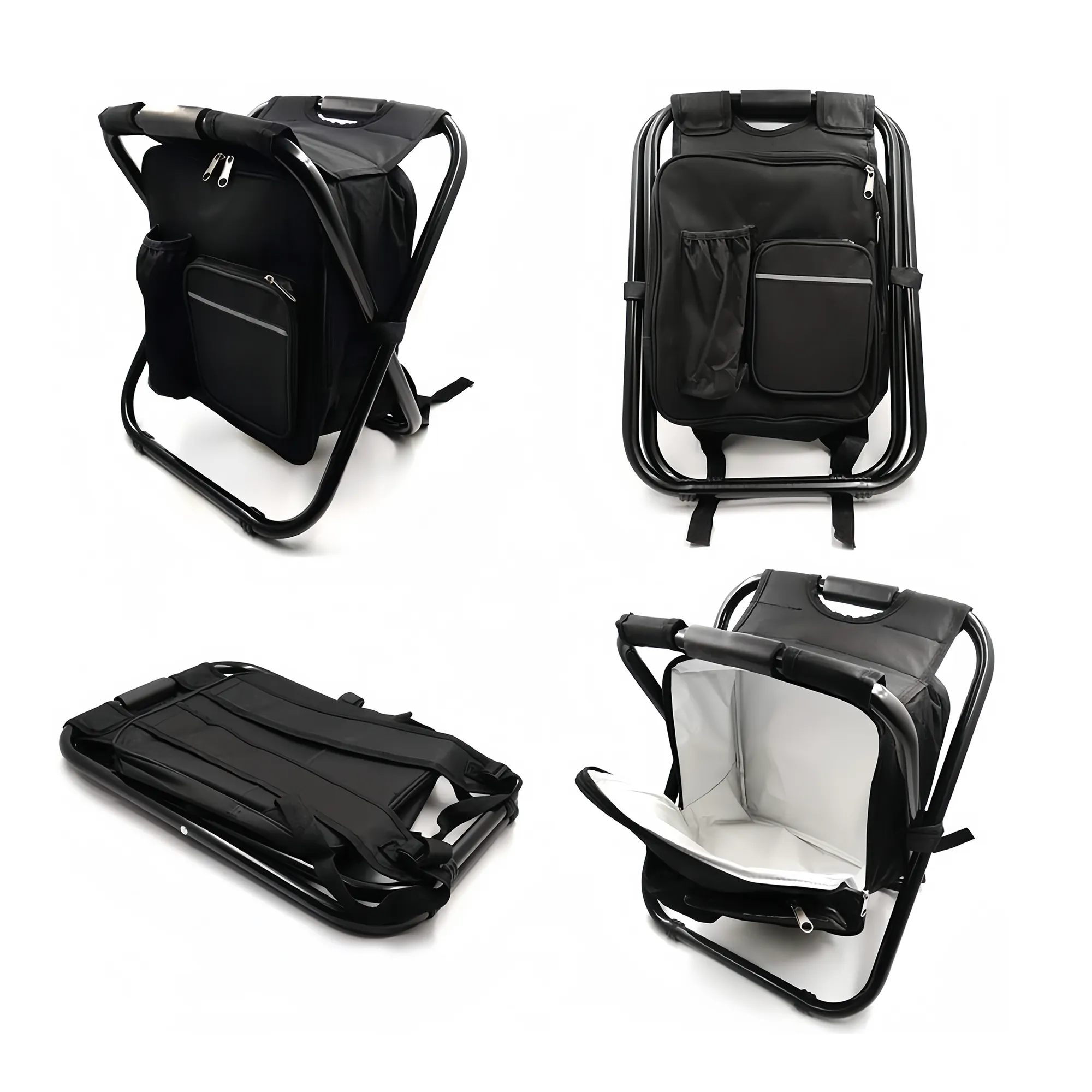 Backpack Chair with Cooler Bag 2