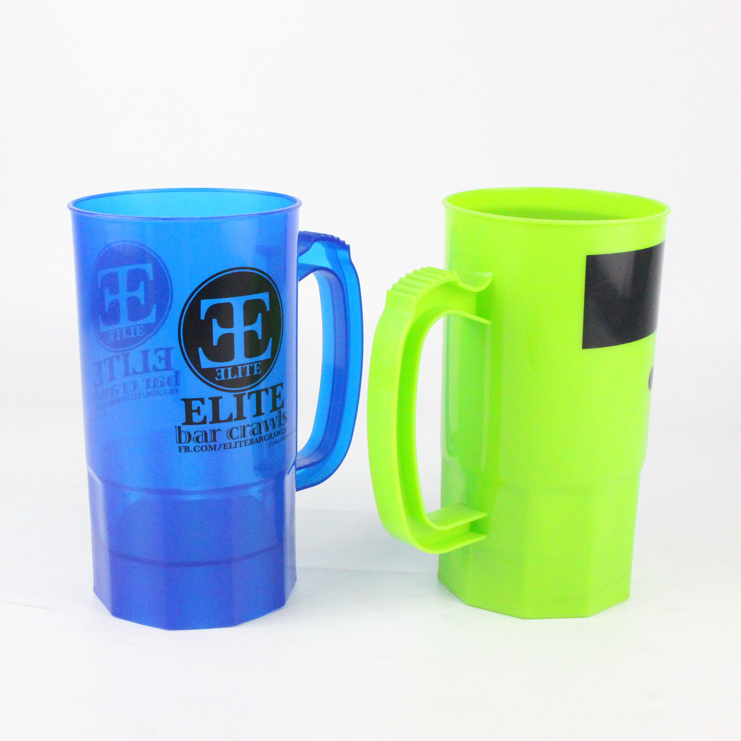 23oz/650ml Single Wall Plastic Stein Beer Cup With Handle 5