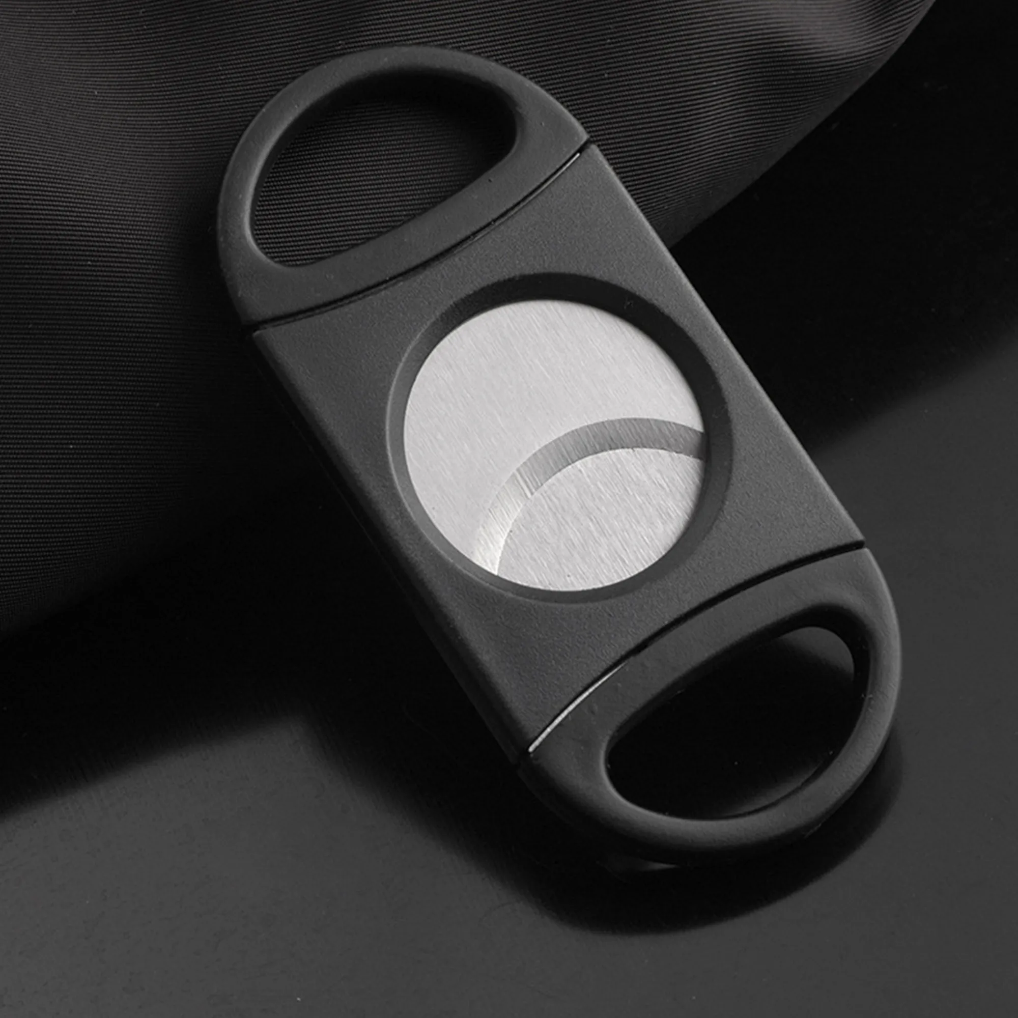 MOQ 50 Stainless Steel Double Blade Cigar Cutter 4
