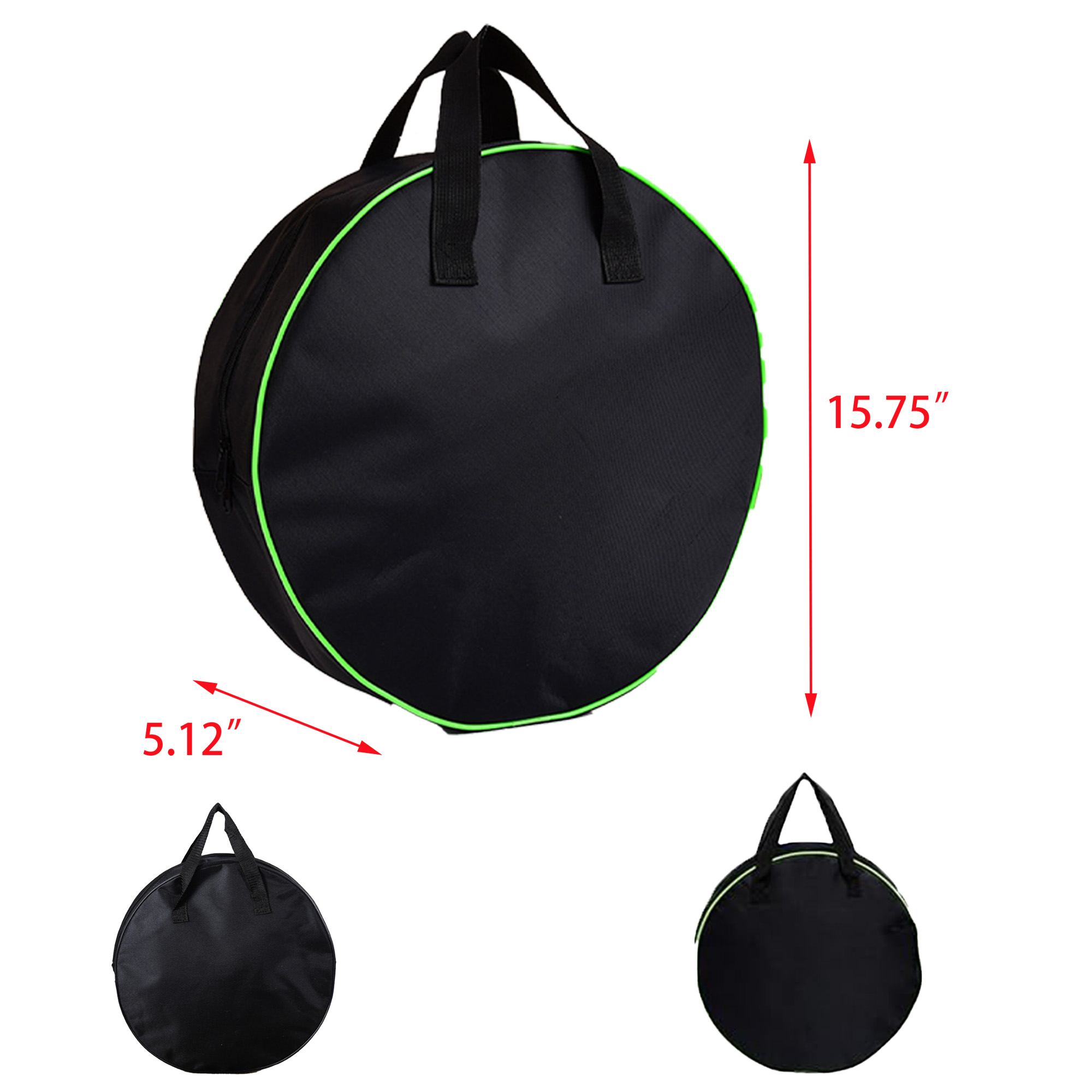 Round Water Resistant Charging Cord Storage Bag 4