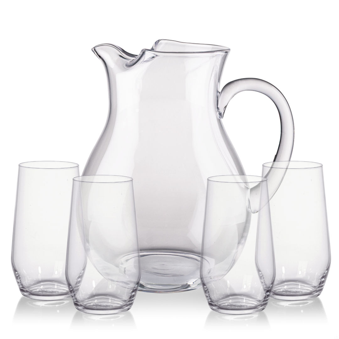 Montclair Pitcher & Germain Beverage Set 4