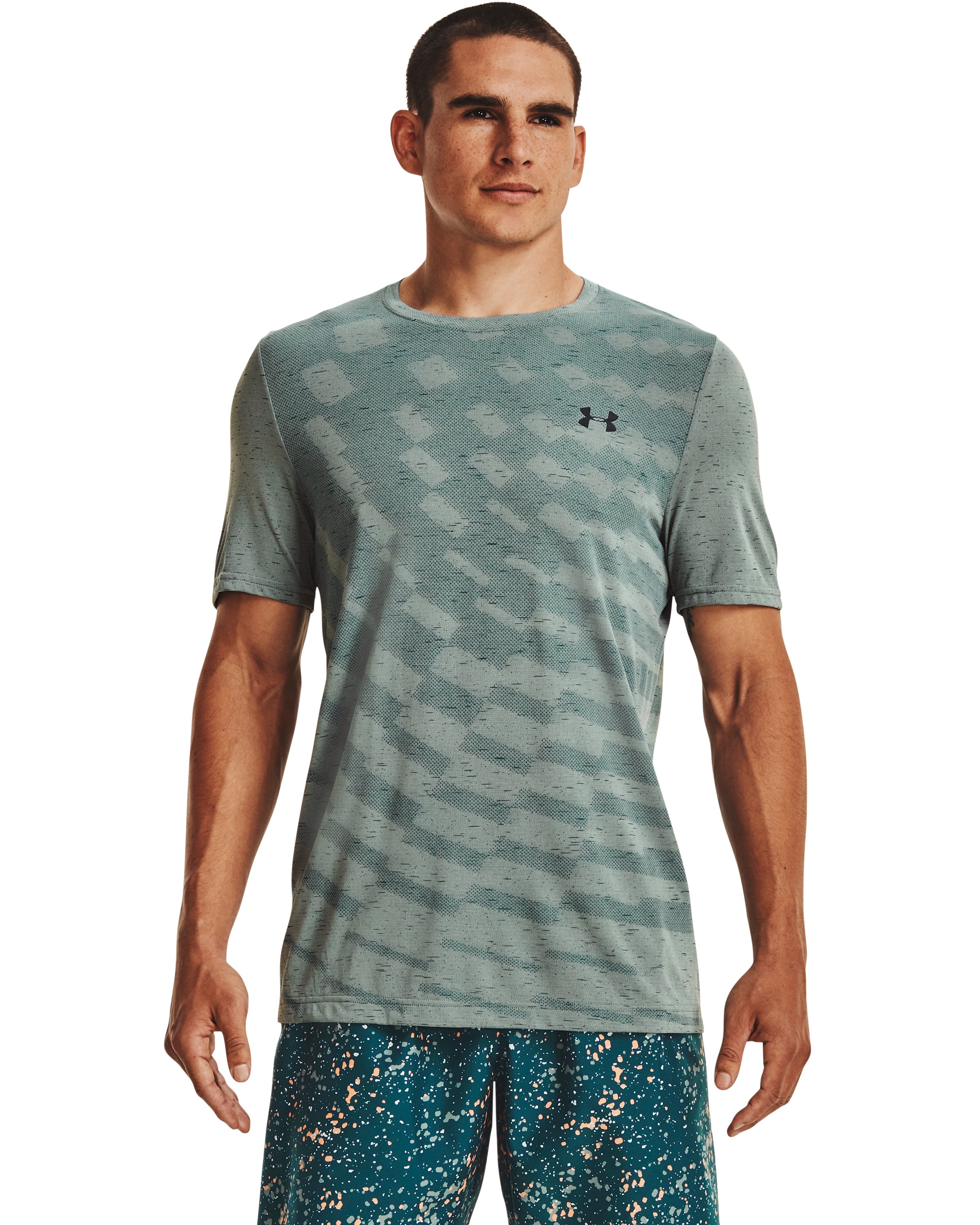 UA Seamless Radial Men's Short Sleeve 8
