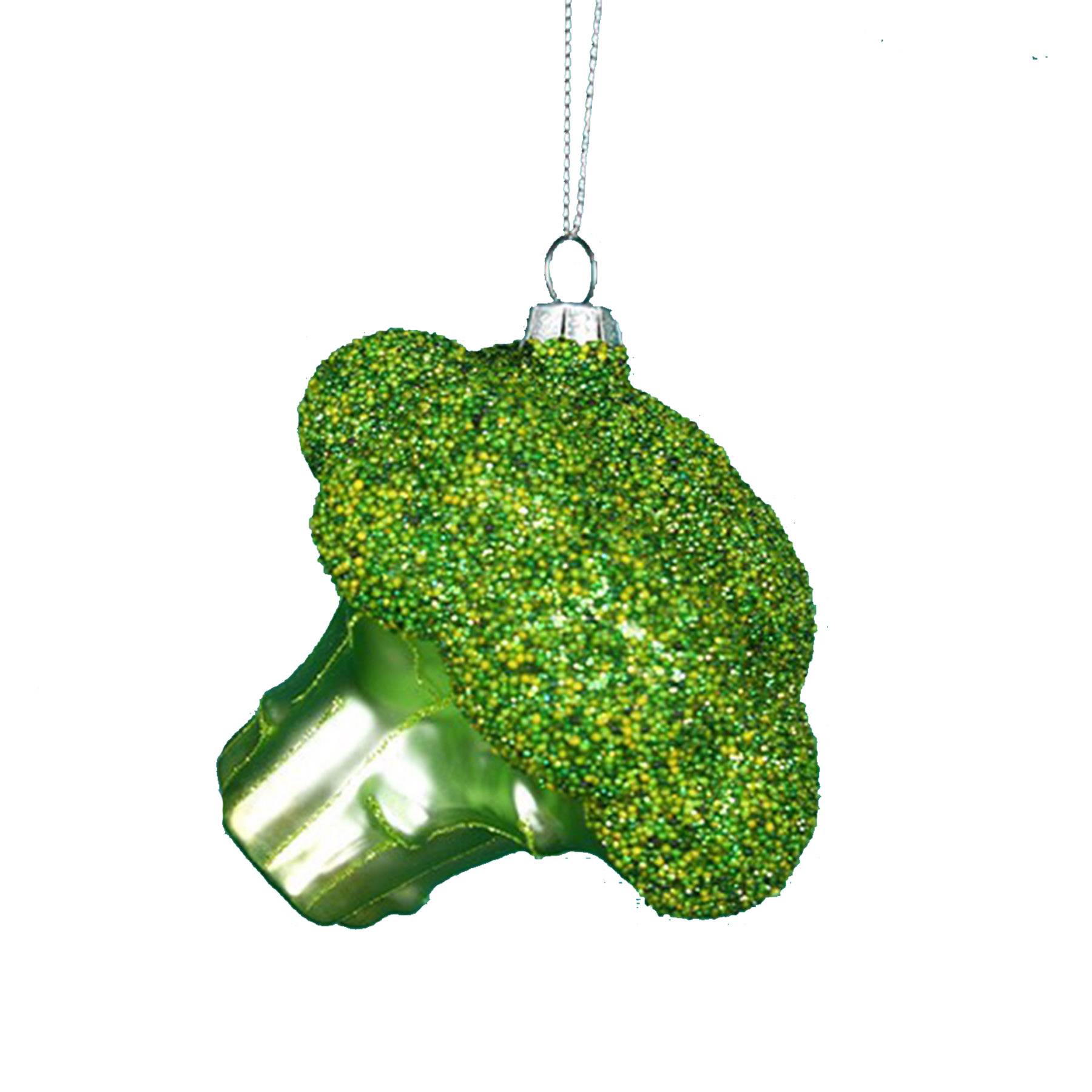 Glass Christmas tree vegetables and fruits hanging ornaments 5