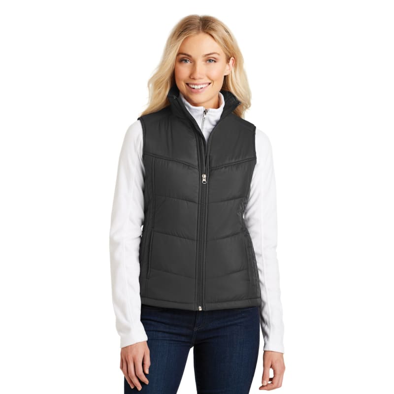 Port Authority Women's Puffy Vest. 3