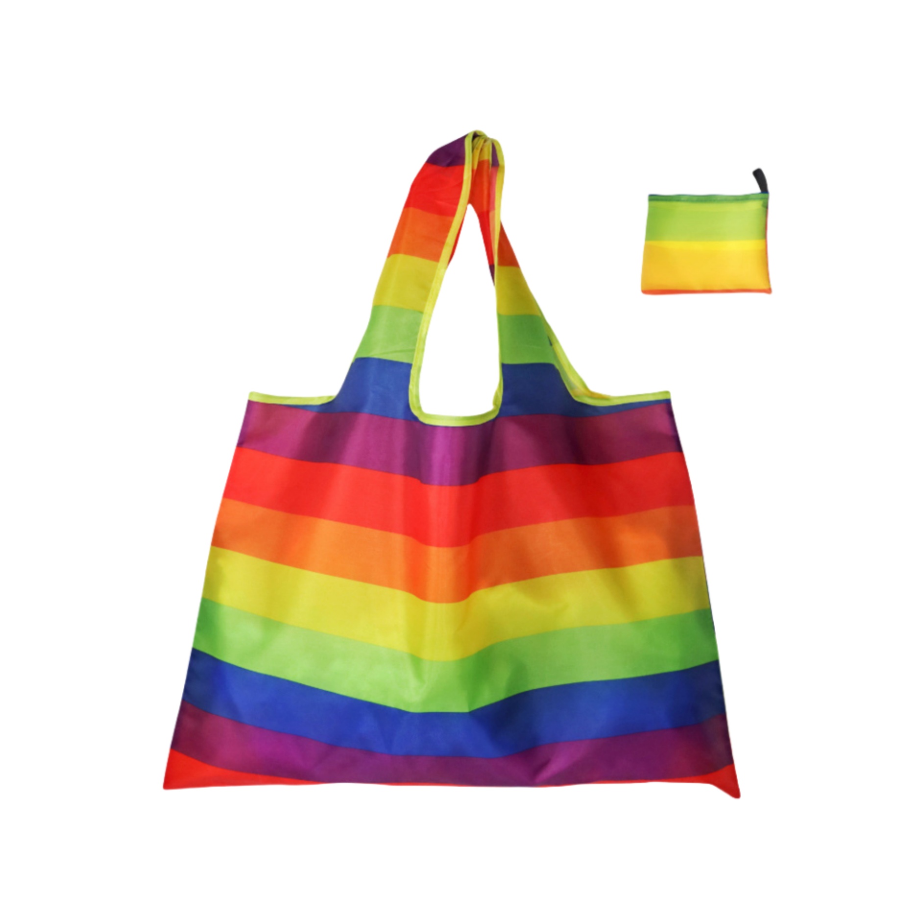 Rainbow Foldable Reusable Grocery Bag 4