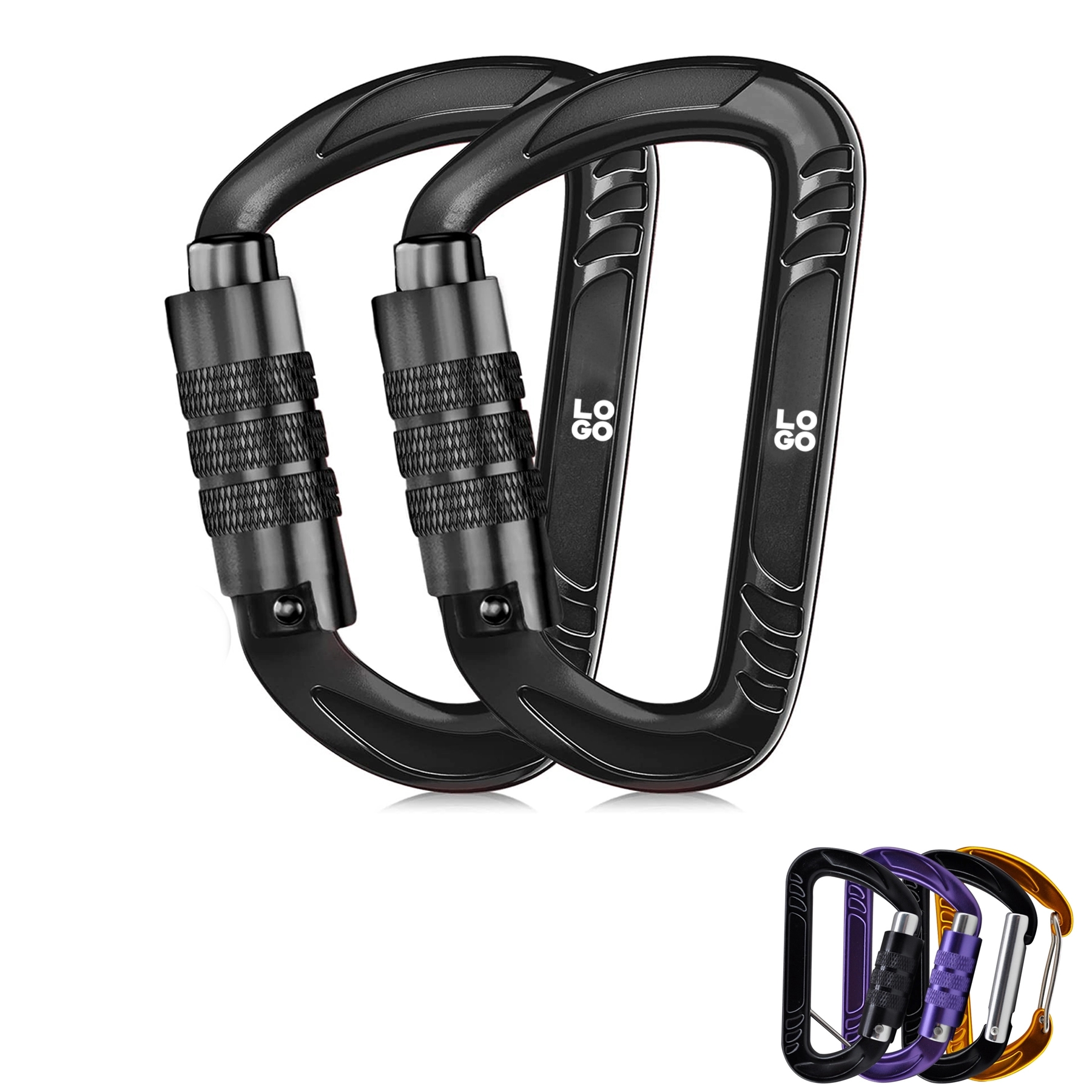 Auto Locking Carabiner Clips 2