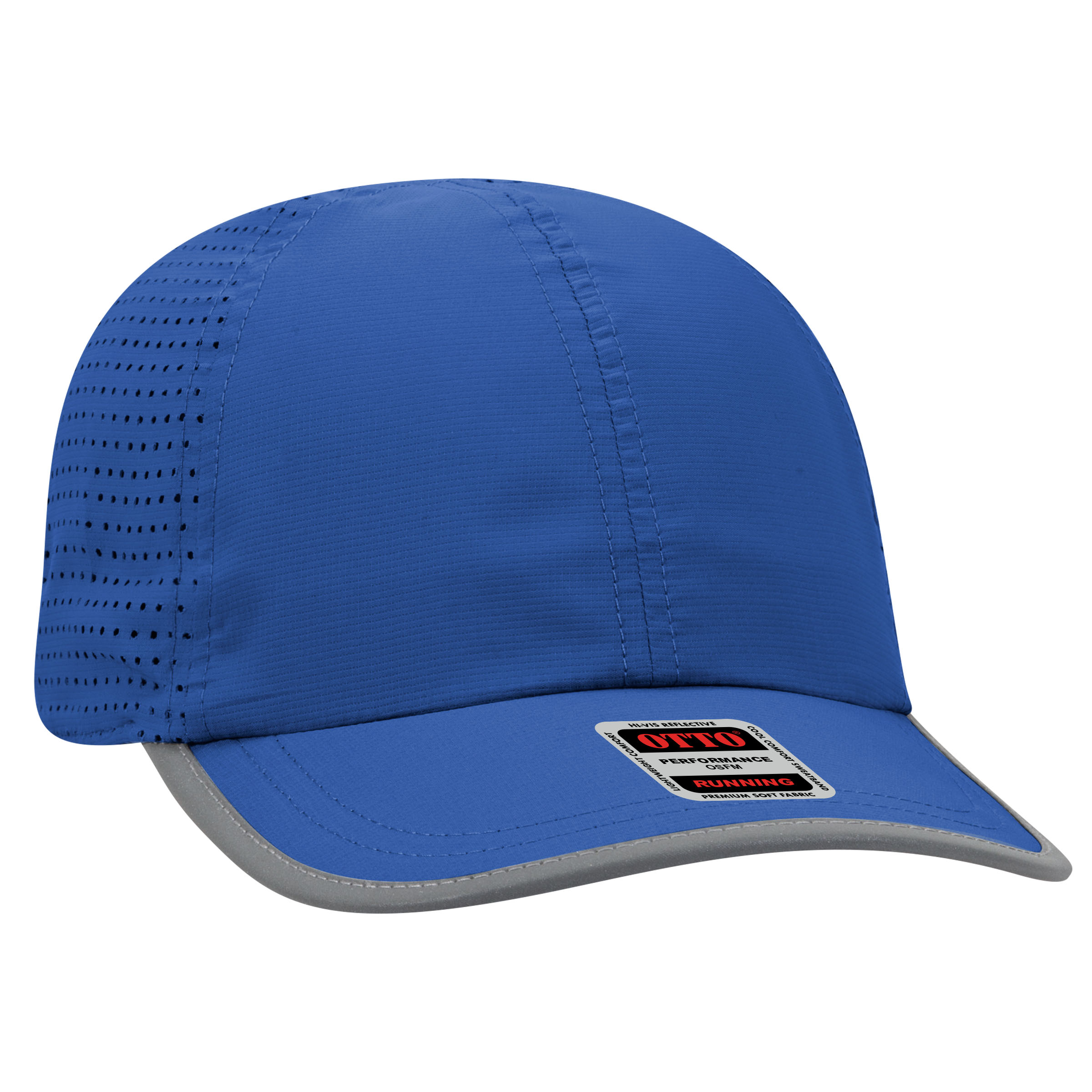OTTO CAP Reflective 6 Panel Running Hat 50