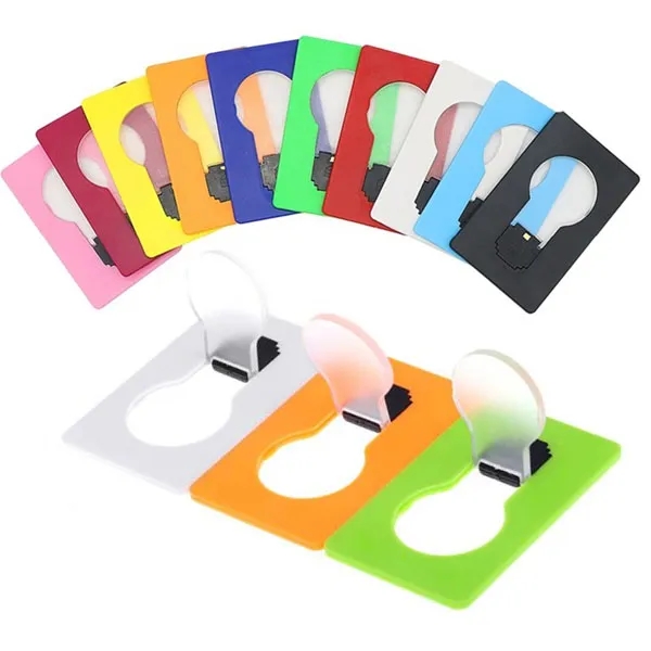 Pocket Card LED Light Lamp Bulbs 9