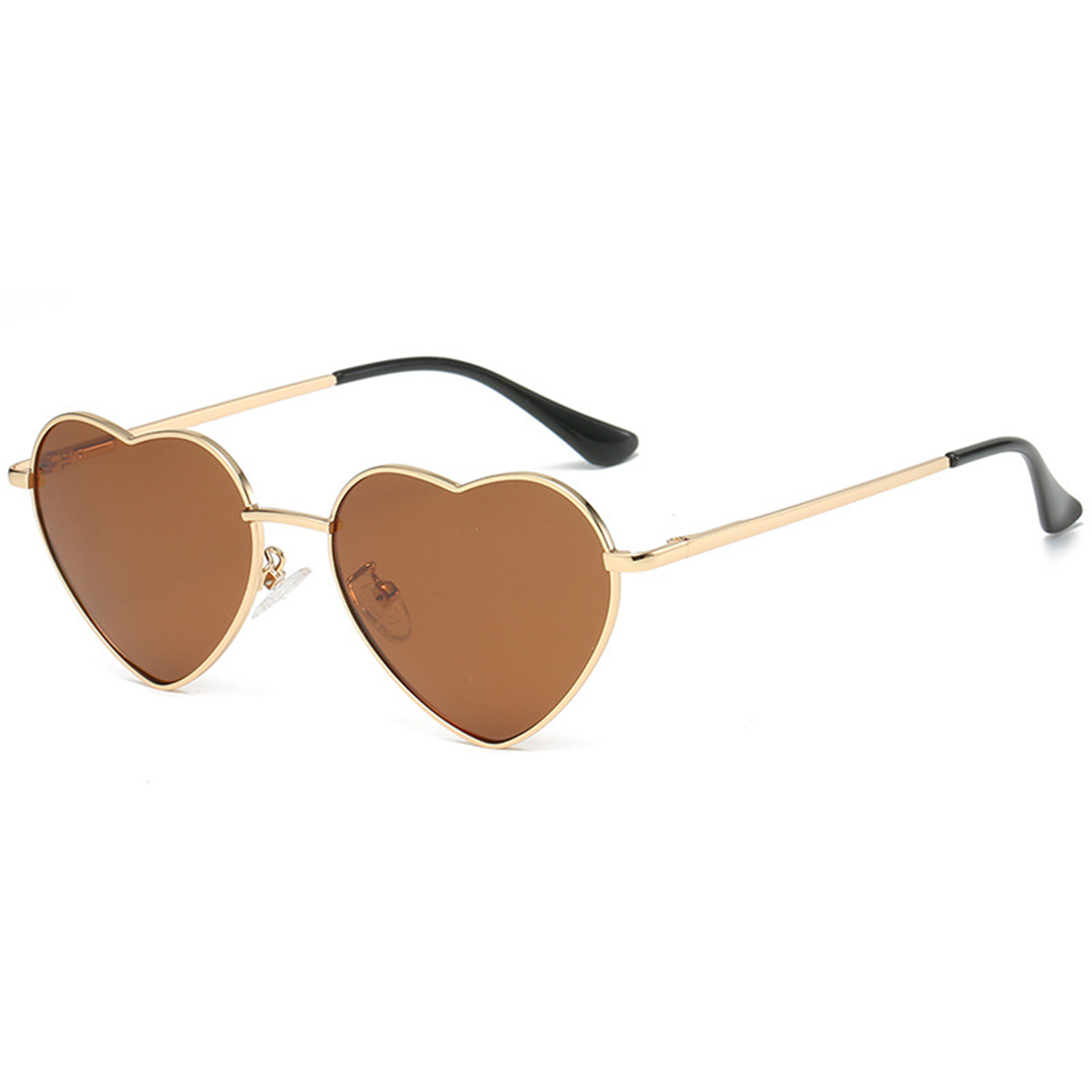 Heart Shape Metal Frame Polarized Sunglasses 15